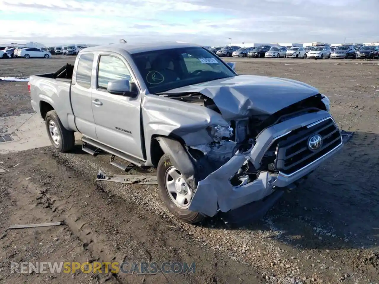 1 Photograph of a damaged car 3TYRX5GN0MT008530 TOYOTA TACOMA 2021