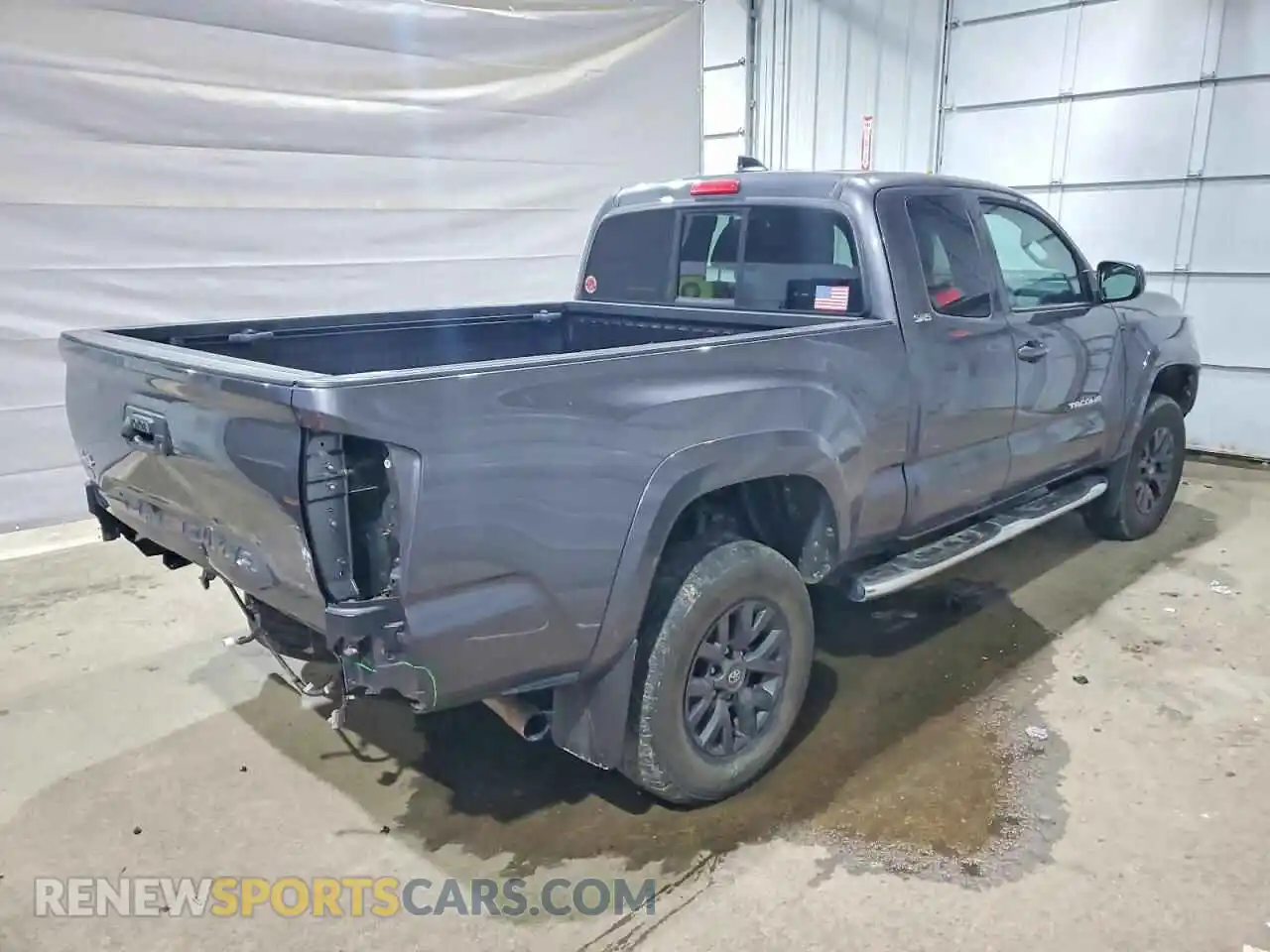 3 fotografías del automóvil dañado 3TYSX5EN0MT009357 TOYOTA TACOMA 2021