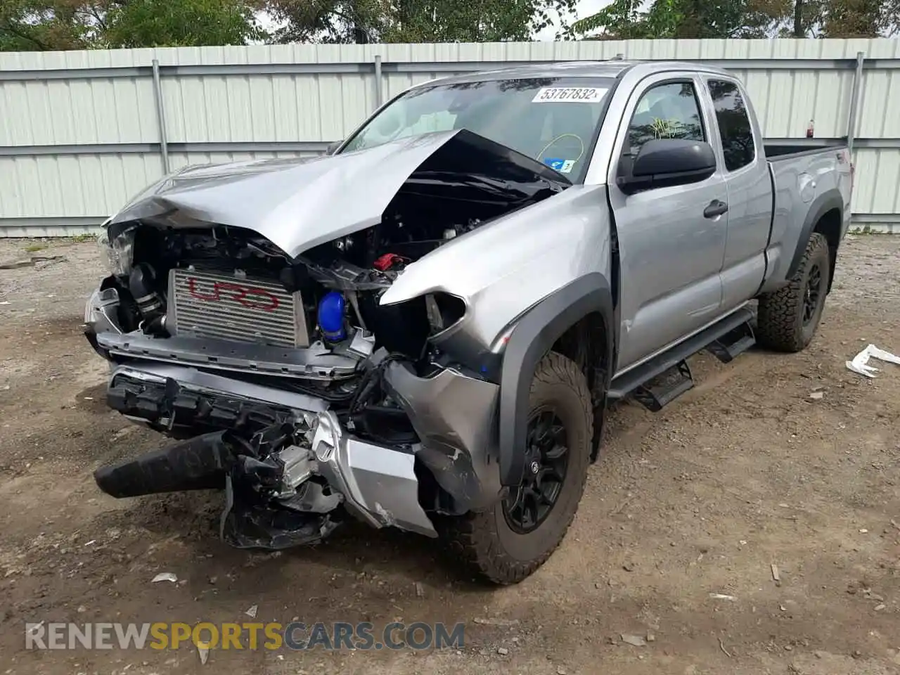 2 Photograph of a damaged car 3TYSX5EN3MT009014 TOYOTA TACOMA 2021