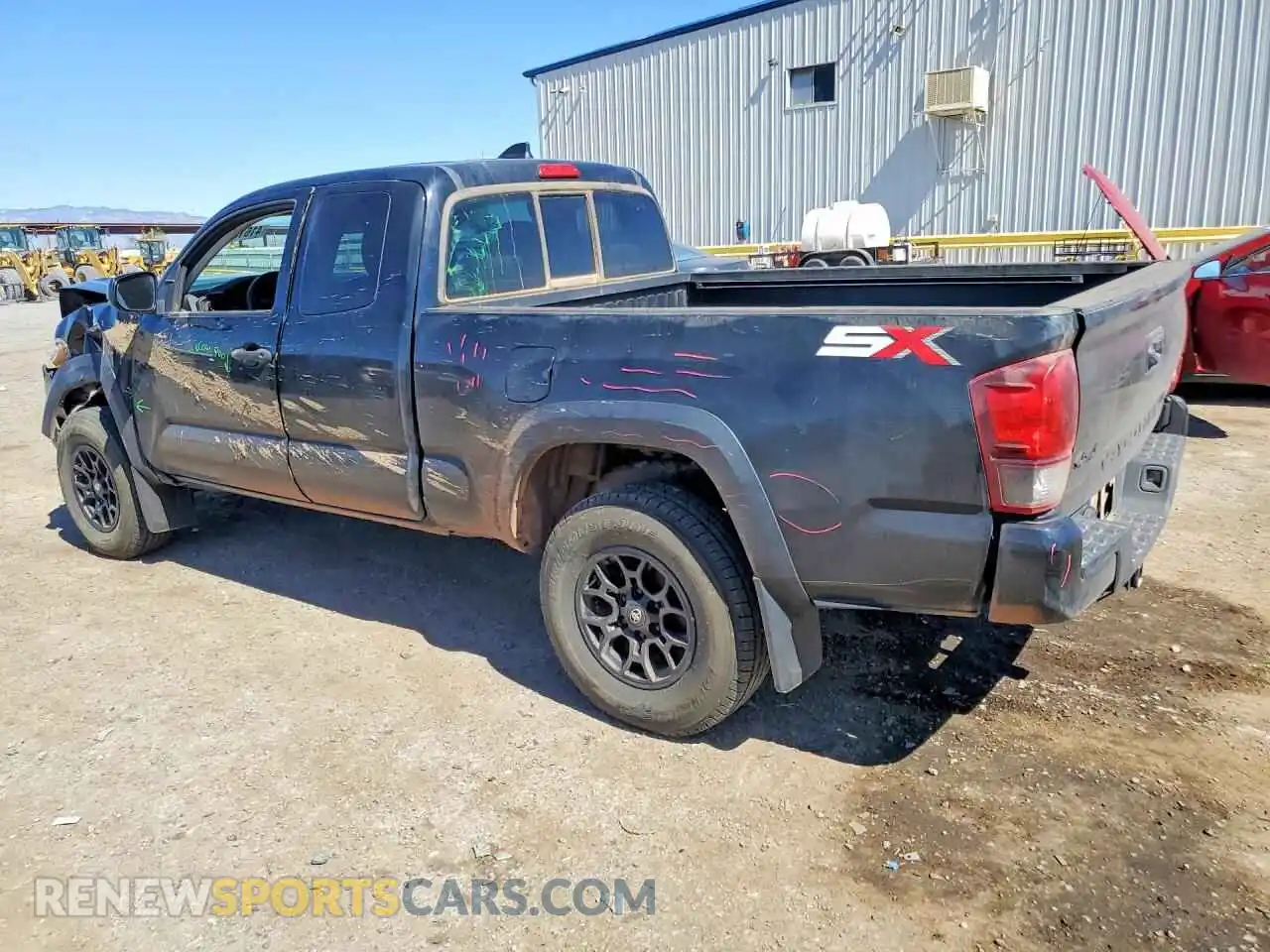 2 Photograph of a damaged car 3TYSZ5AN4MT010155 TOYOTA TACOMA 2021