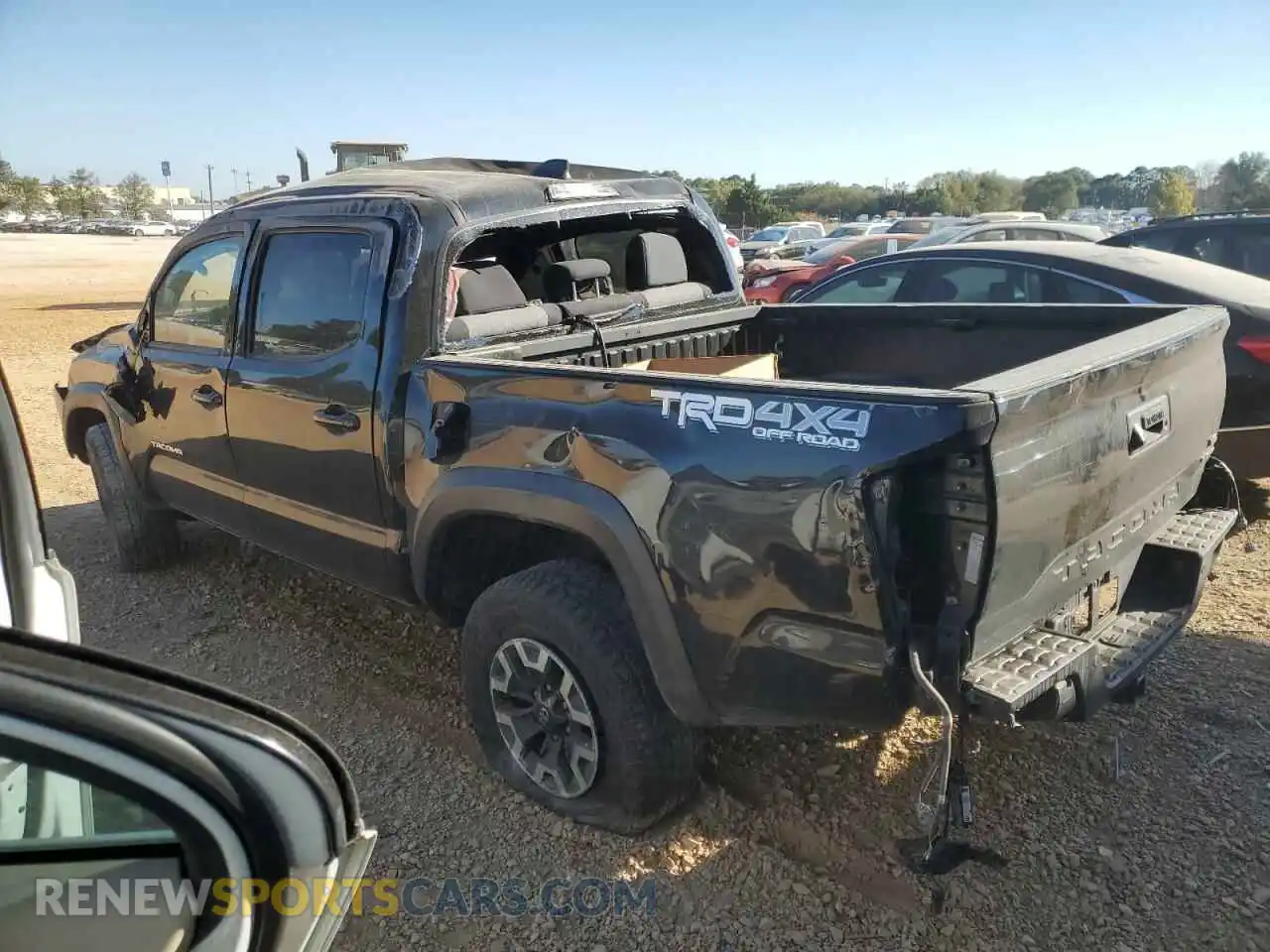 2 Photograph of a damaged car 5TFCZ5AN1MX258650 TOYOTA TACOMA 2021