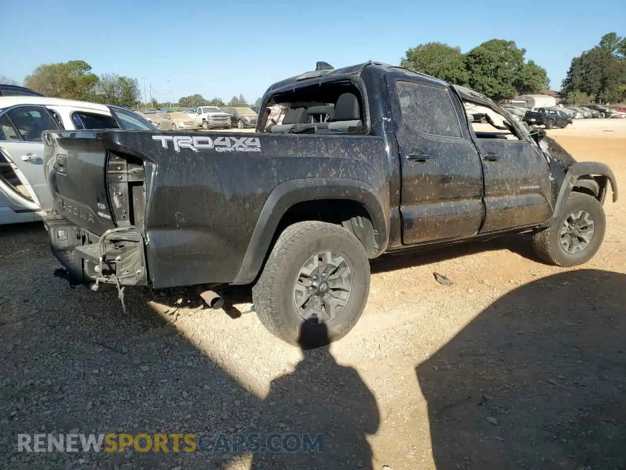 3 Photograph of a damaged car 5TFCZ5AN1MX258650 TOYOTA TACOMA 2021