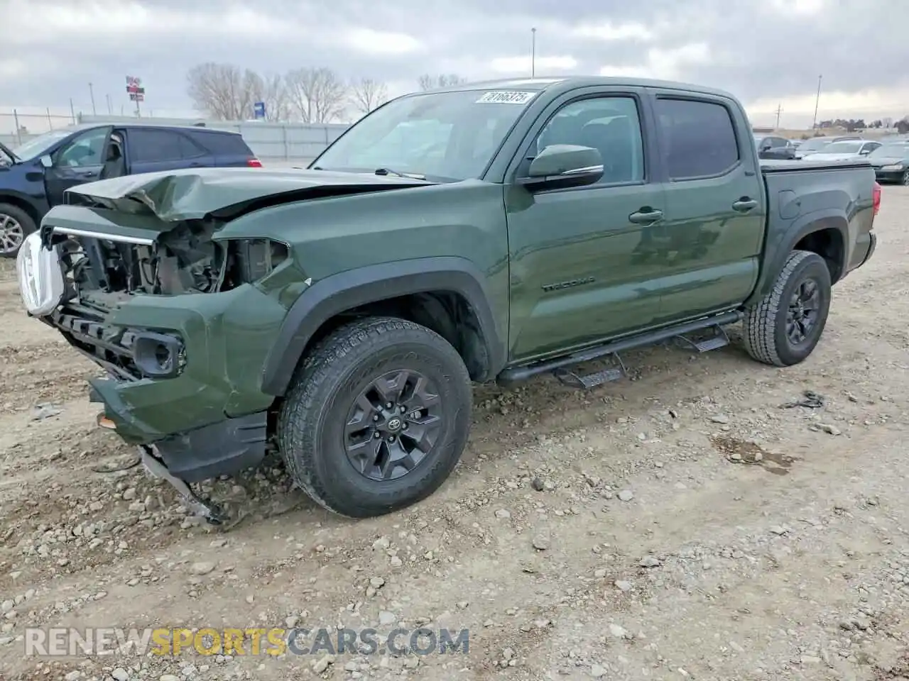 1 Photograph of a damaged car 5TFCZ5AN4MX273451 TOYOTA TACOMA 2021