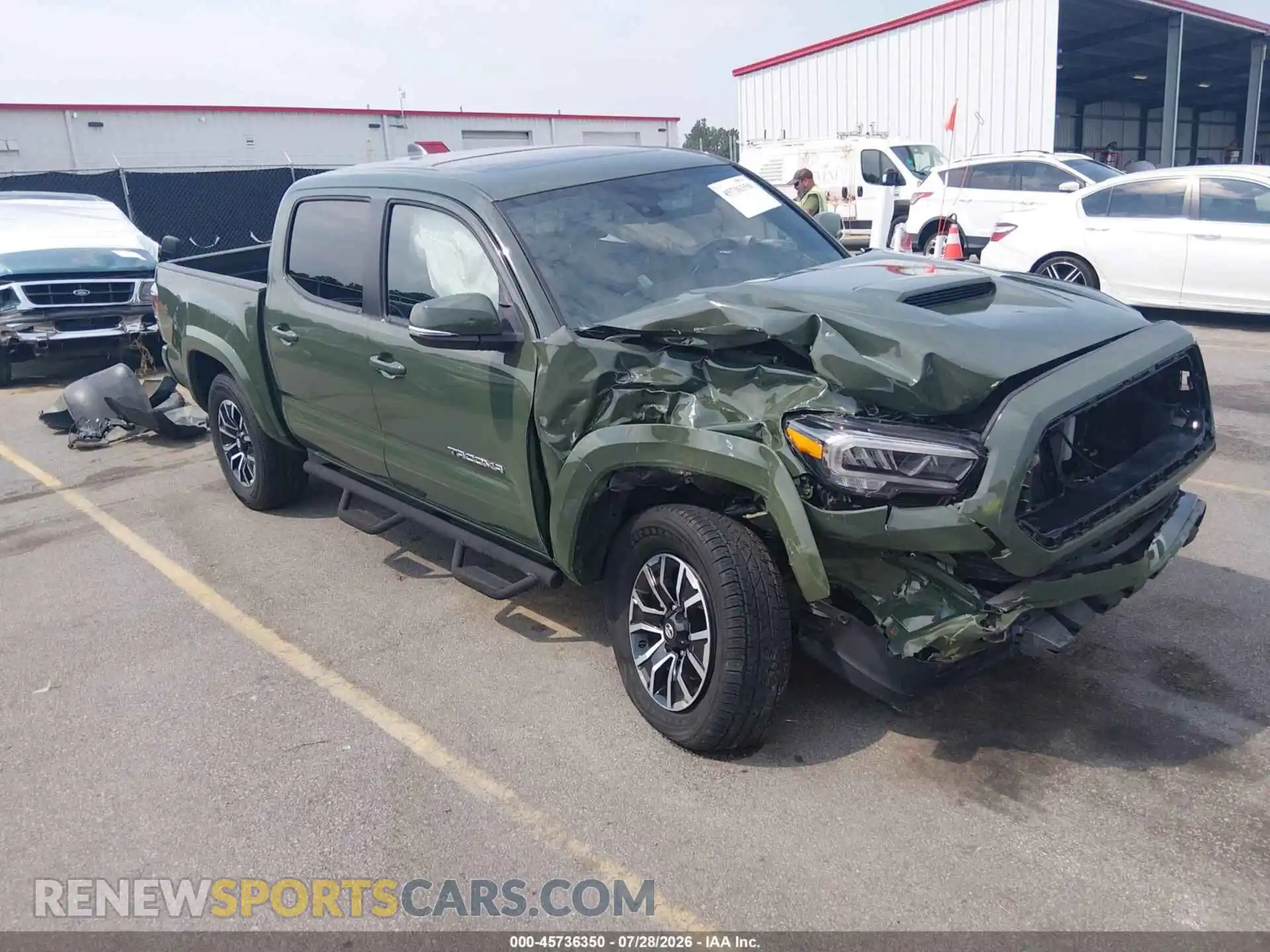 1 Фотография поврежденного автомобиля 3TMAZ5CN8NM187152 TOYOTA TACOMA 2022