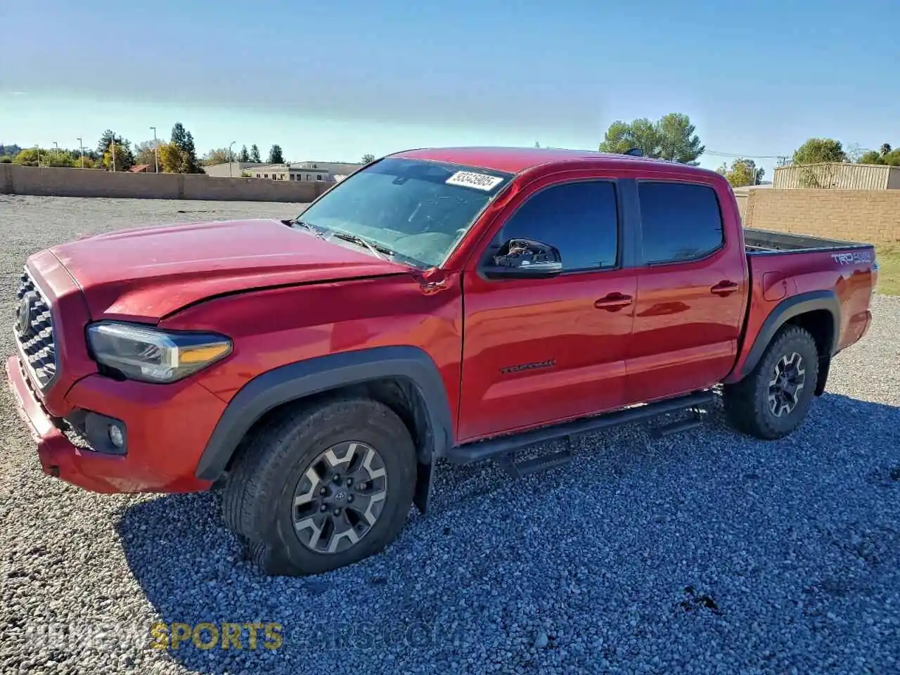 1 Photograph of a damaged car 3TMCZ5AN0NM507205 TOYOTA TACOMA 2022