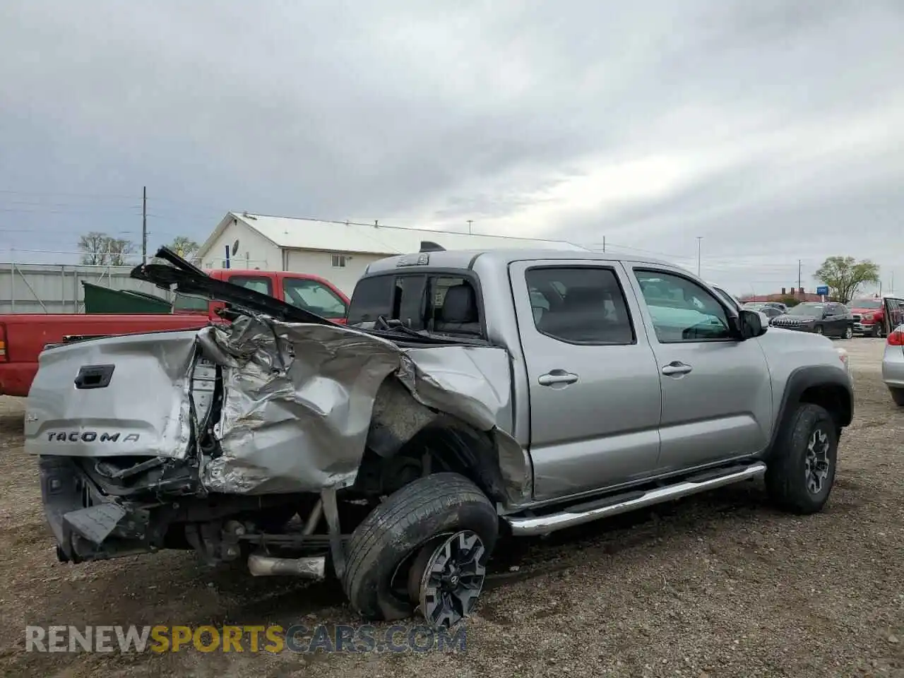 3 Photograph of a damaged car 3TMCZ5AN0NM533089 TOYOTA TACOMA 2022