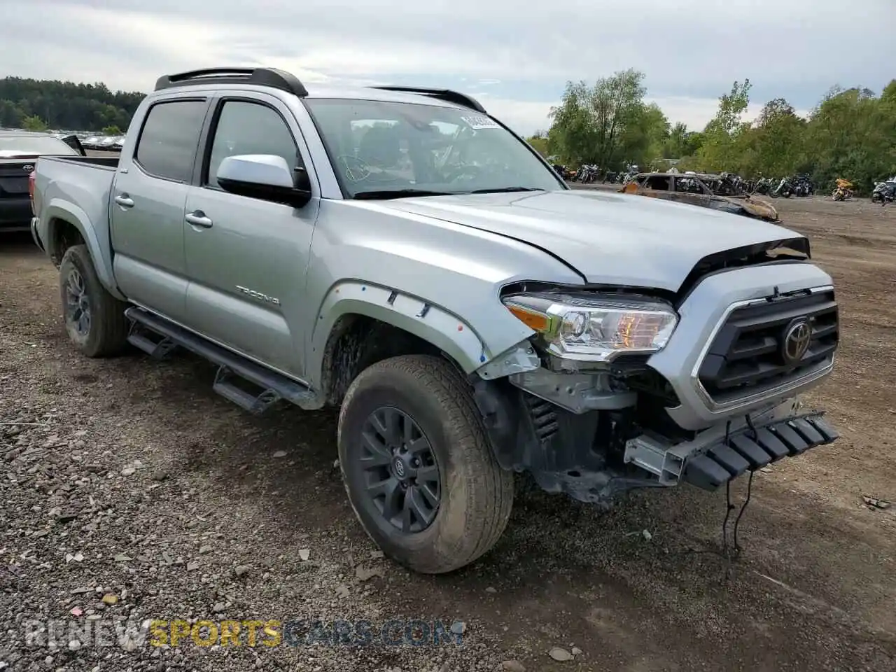 1 fotografías del automóvil dañado 3TMCZ5ANXNM459180 TOYOTA TACOMA 2022