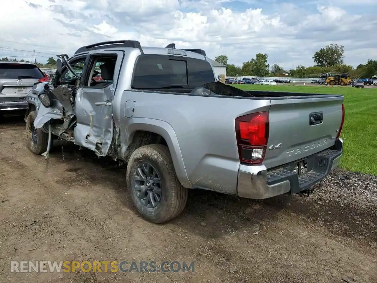 3 fotografías del automóvil dañado 3TMCZ5ANXNM459180 TOYOTA TACOMA 2022