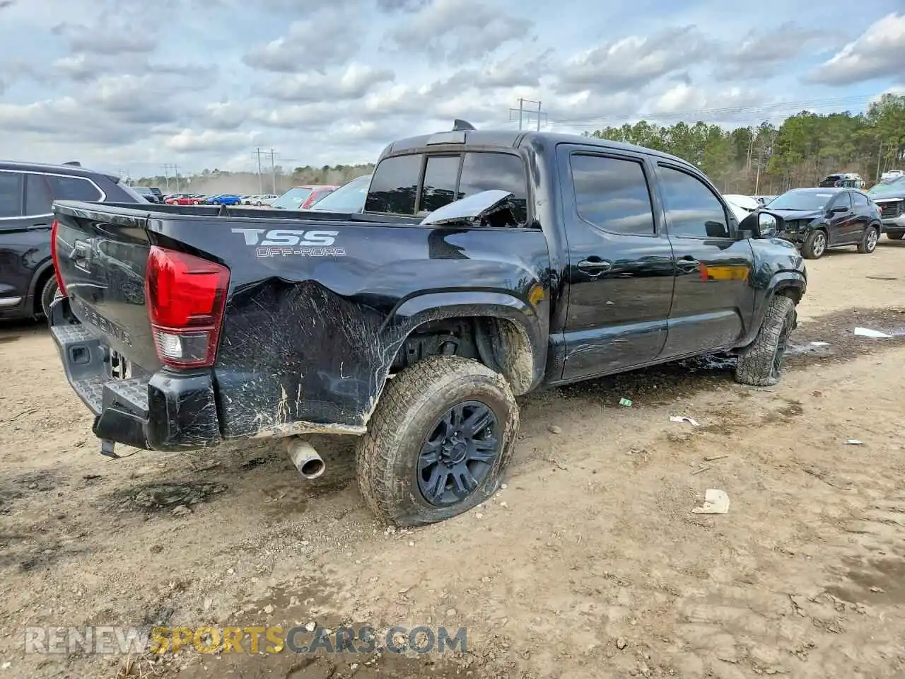 3 Photograph of a damaged car 3TYAX5GN7NT041507 TOYOTA TACOMA 2022