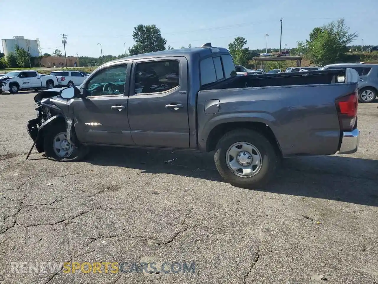 2 Photograph of a damaged car 3TYAX5GN8NT044349 TOYOTA TACOMA 2022