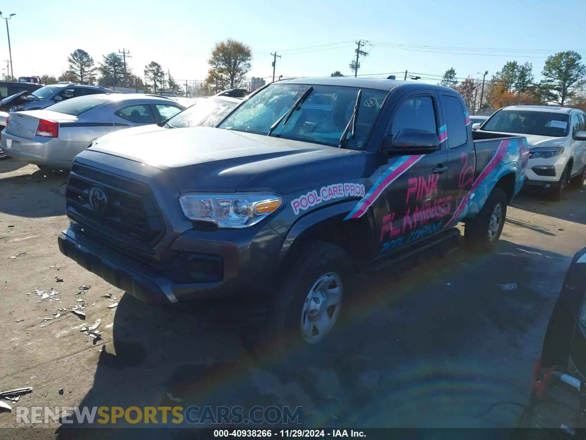 2 Photograph of a damaged car 3TYRZ5CN6NT020344 TOYOTA TACOMA 2022
