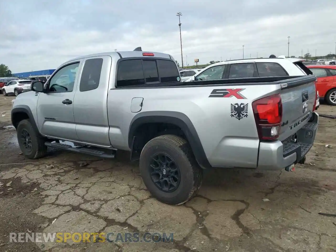 2 Photograph of a damaged car 3TYSZ5AN1NT078513 TOYOTA TACOMA 2022