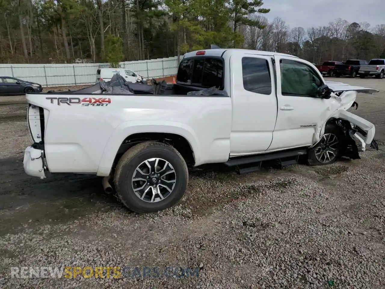 3 Фотография поврежденного автомобиля 3TYSZ5AN2NT095112 TOYOTA TACOMA 2022