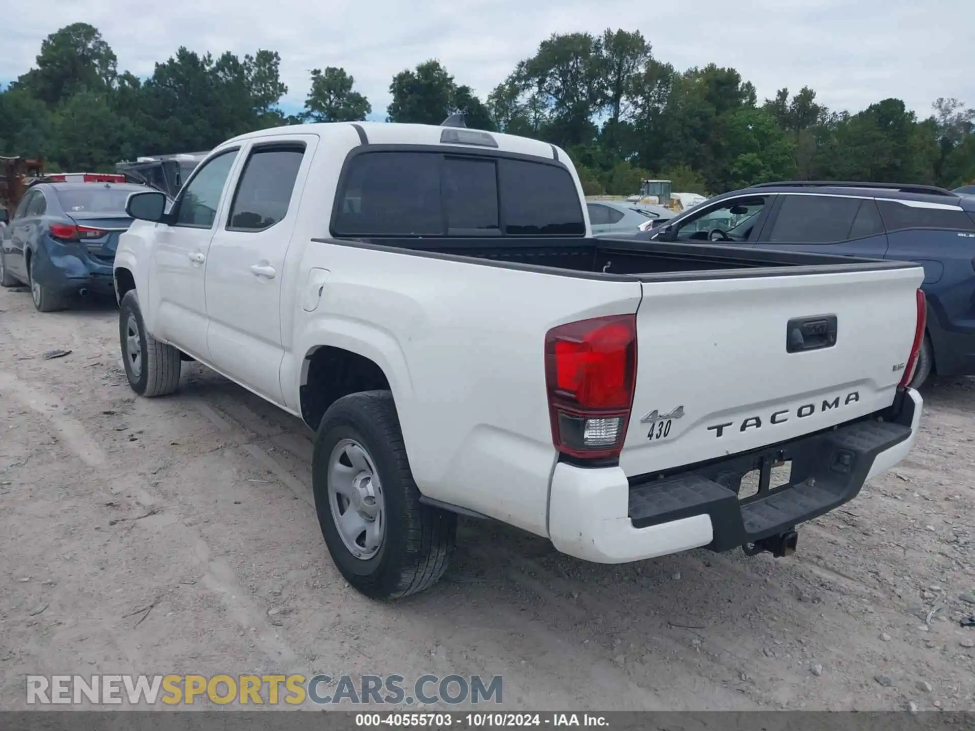 3 Photograph of a damaged car 3TMCZ5AN9PM627197 TOYOTA TACOMA 2023