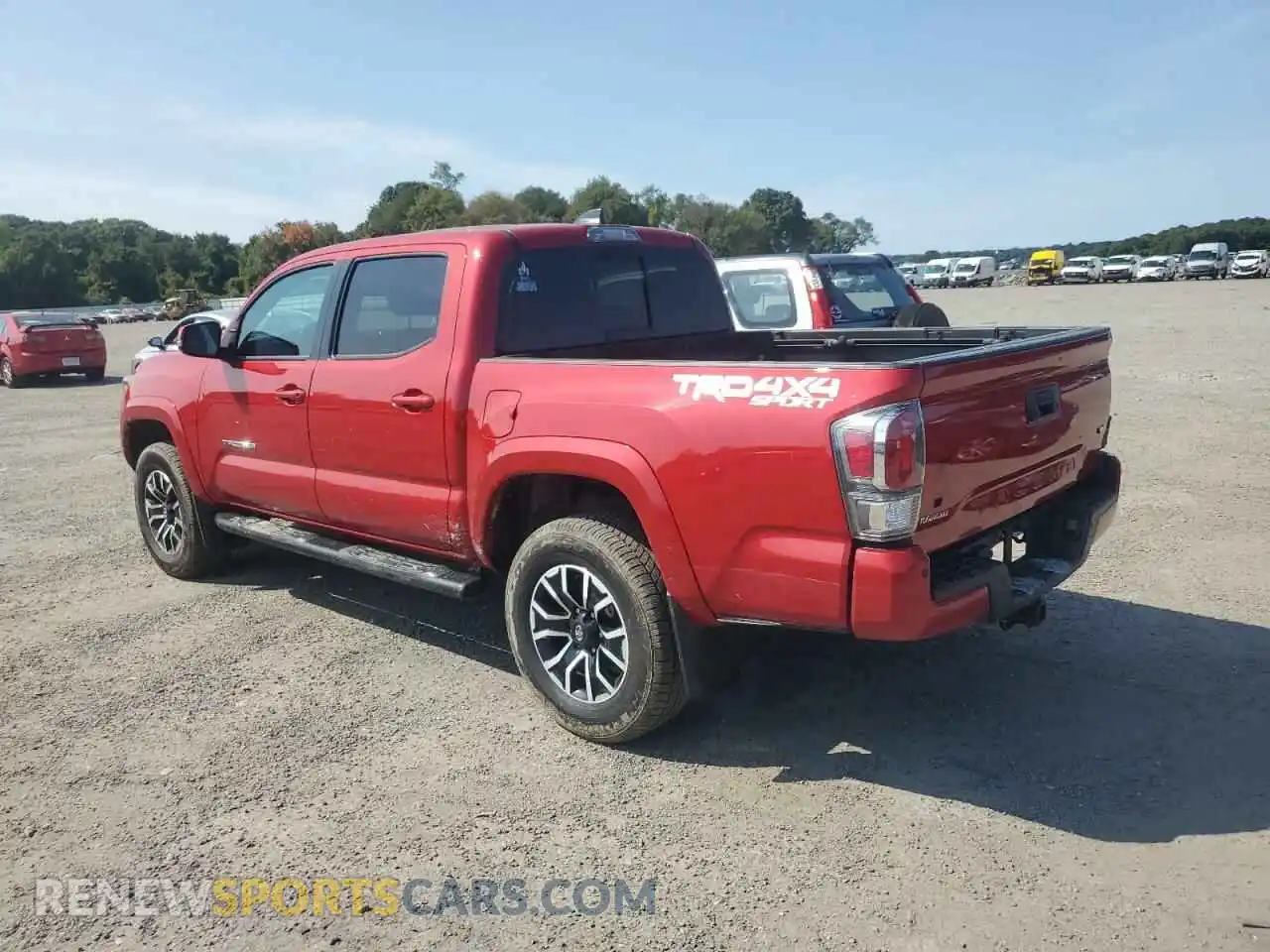 2 Photograph of a damaged car 3TYCZ5AN6PT166318 TOYOTA TACOMA 2023
