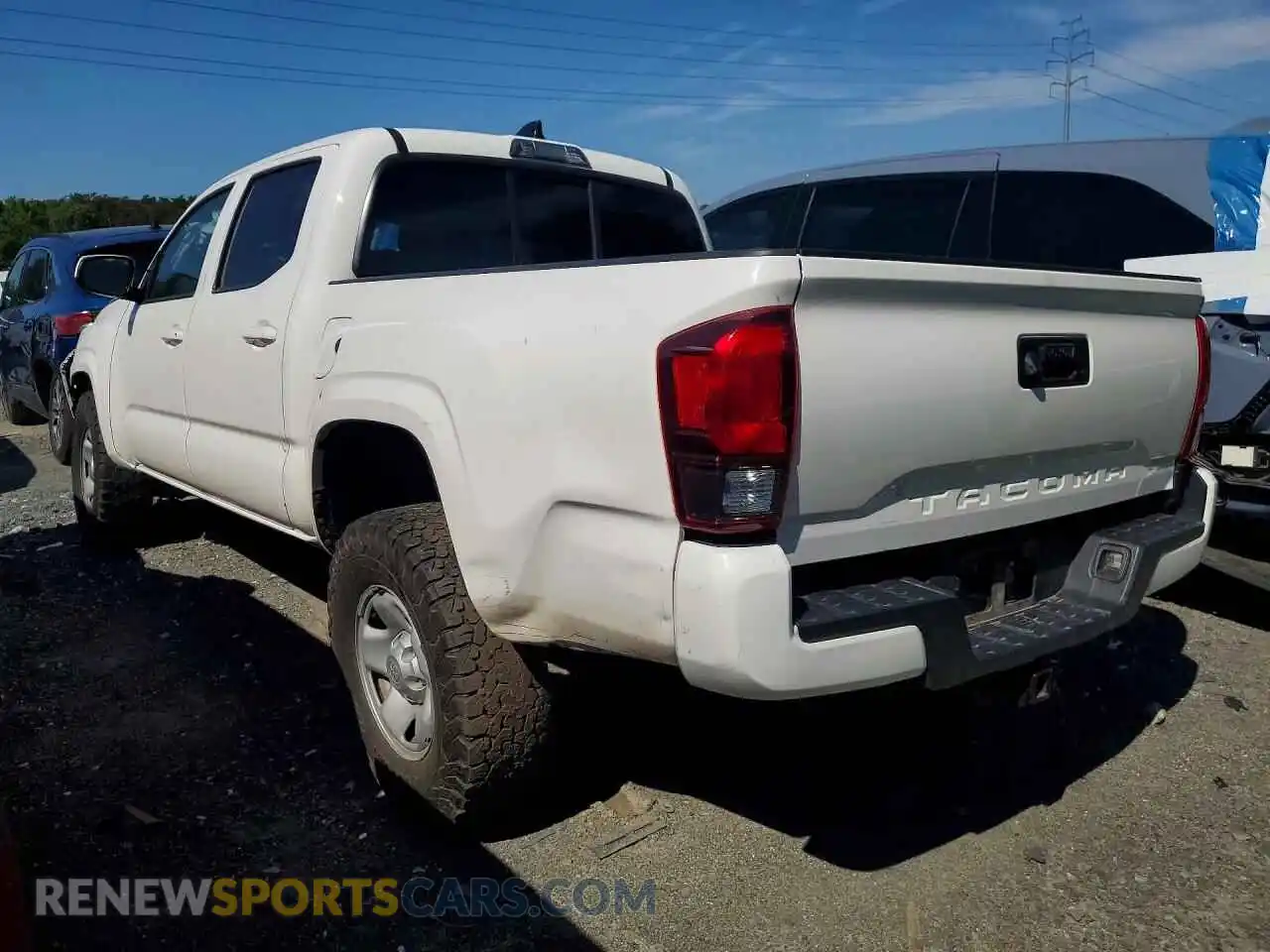 2 Photograph of a damaged car 3TYCZ5AN7PT123235 TOYOTA TACOMA 2023