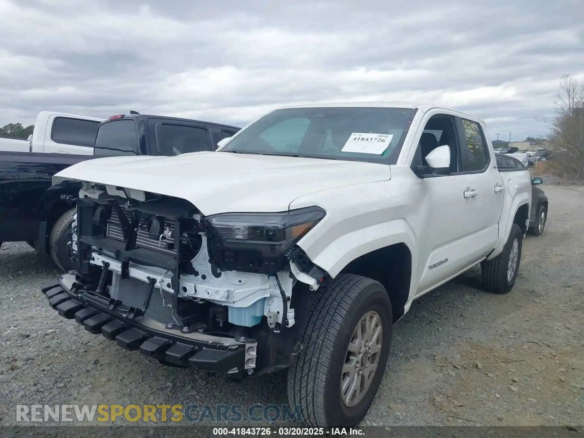 2 Photograph of a damaged car 3TMKB5FN3RM011023 TOYOTA TACOMA 2024