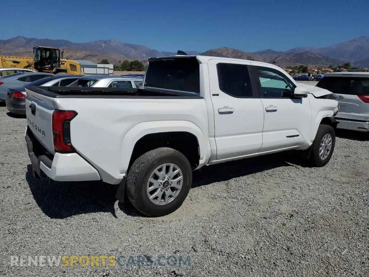 3 fotografías del automóvil dañado 3TMKB5FN4RM001696 TOYOTA TACOMA 2024