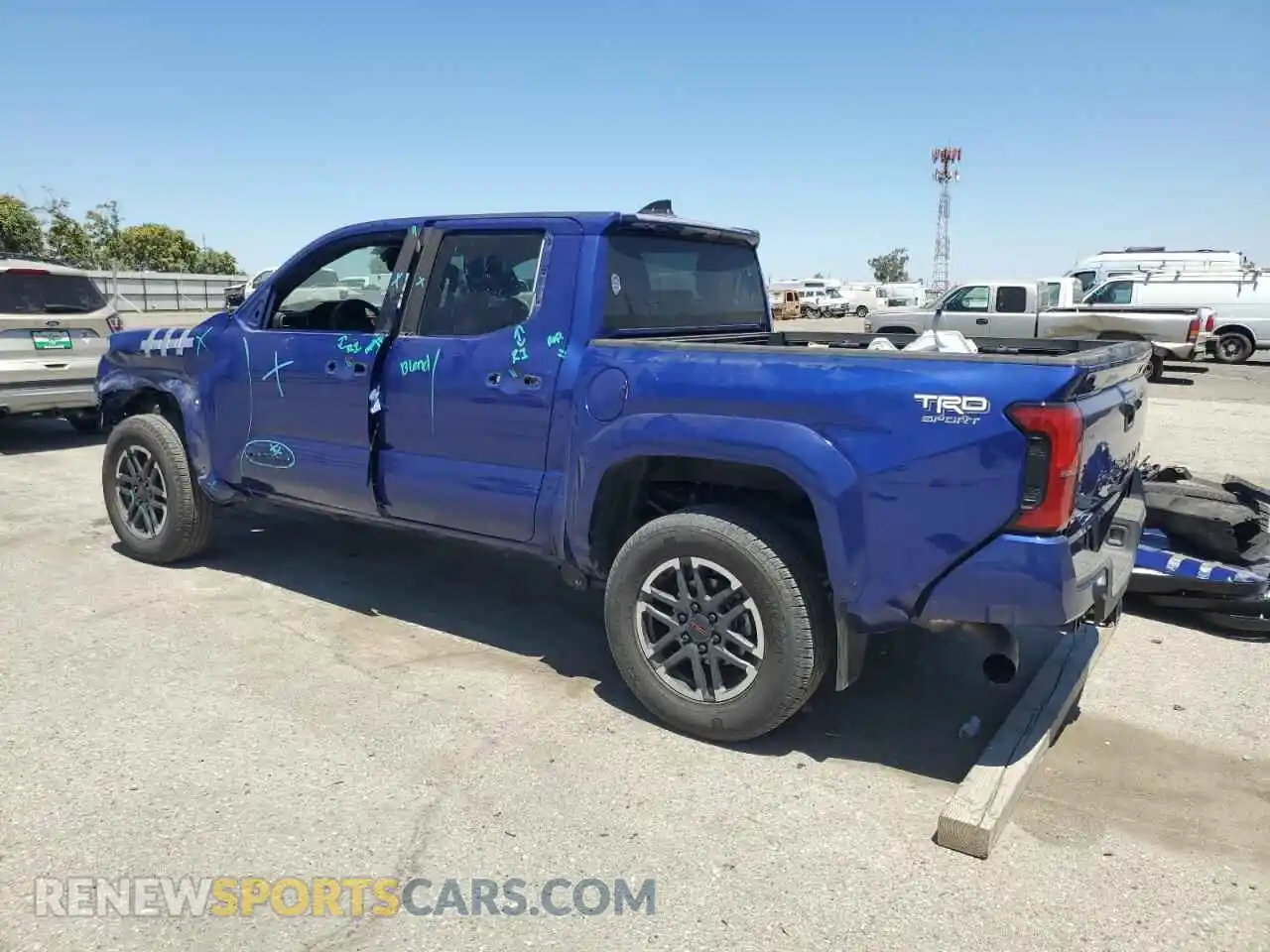 2 Photograph of a damaged car 3TMKB5FN4RM003206 TOYOTA TACOMA 2024