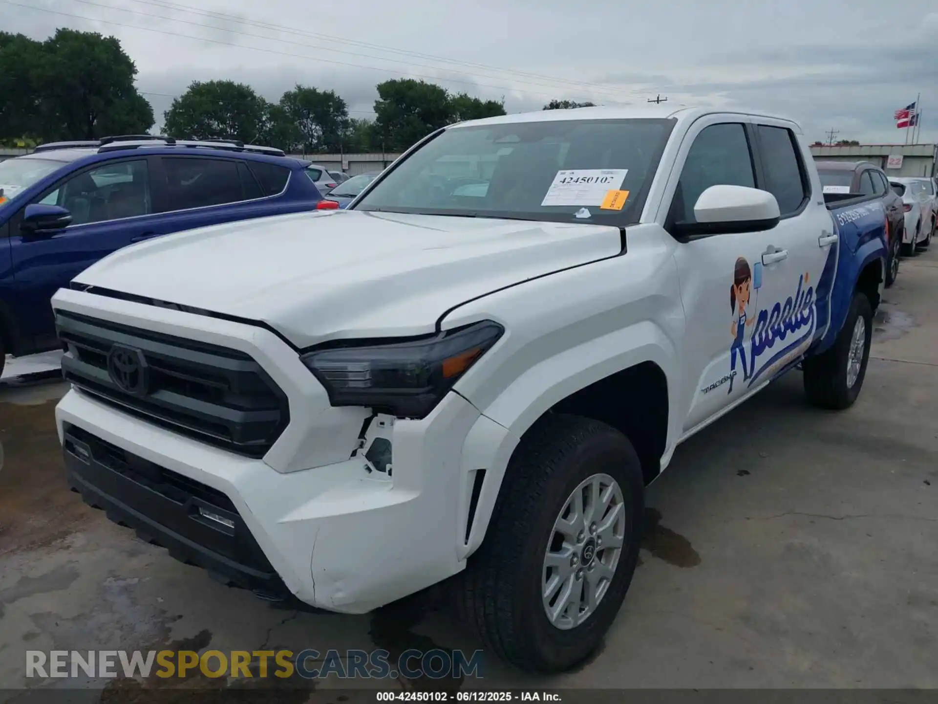2 Photograph of a damaged car 3TMKB5FN6RM015504 TOYOTA TACOMA 2024