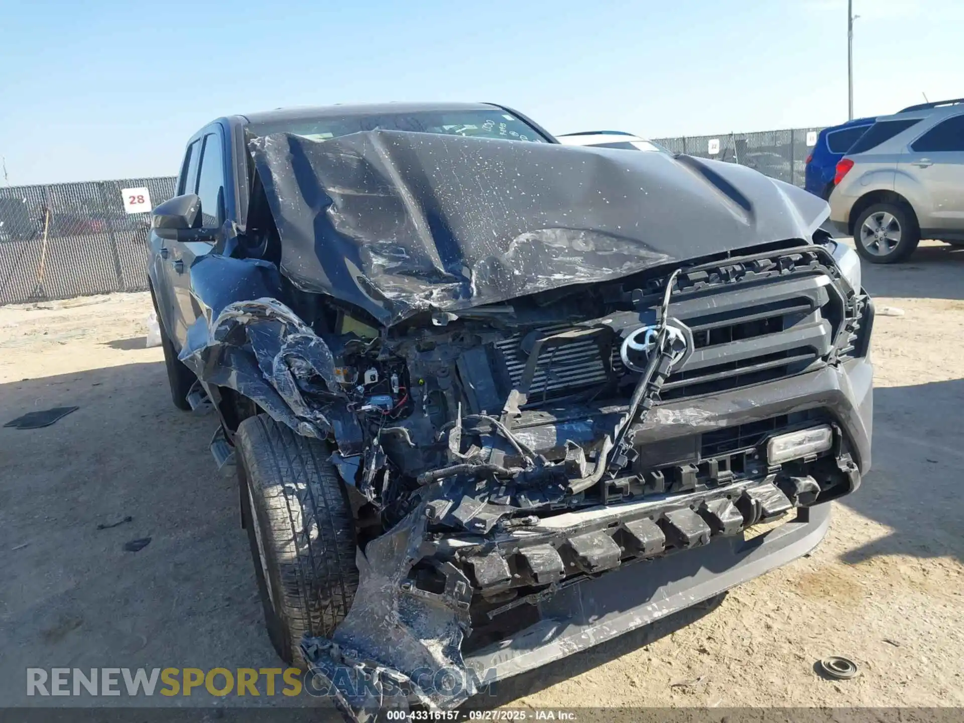 1 Photograph of a damaged car 3TMKB5FN8RM022986 TOYOTA TACOMA 2024