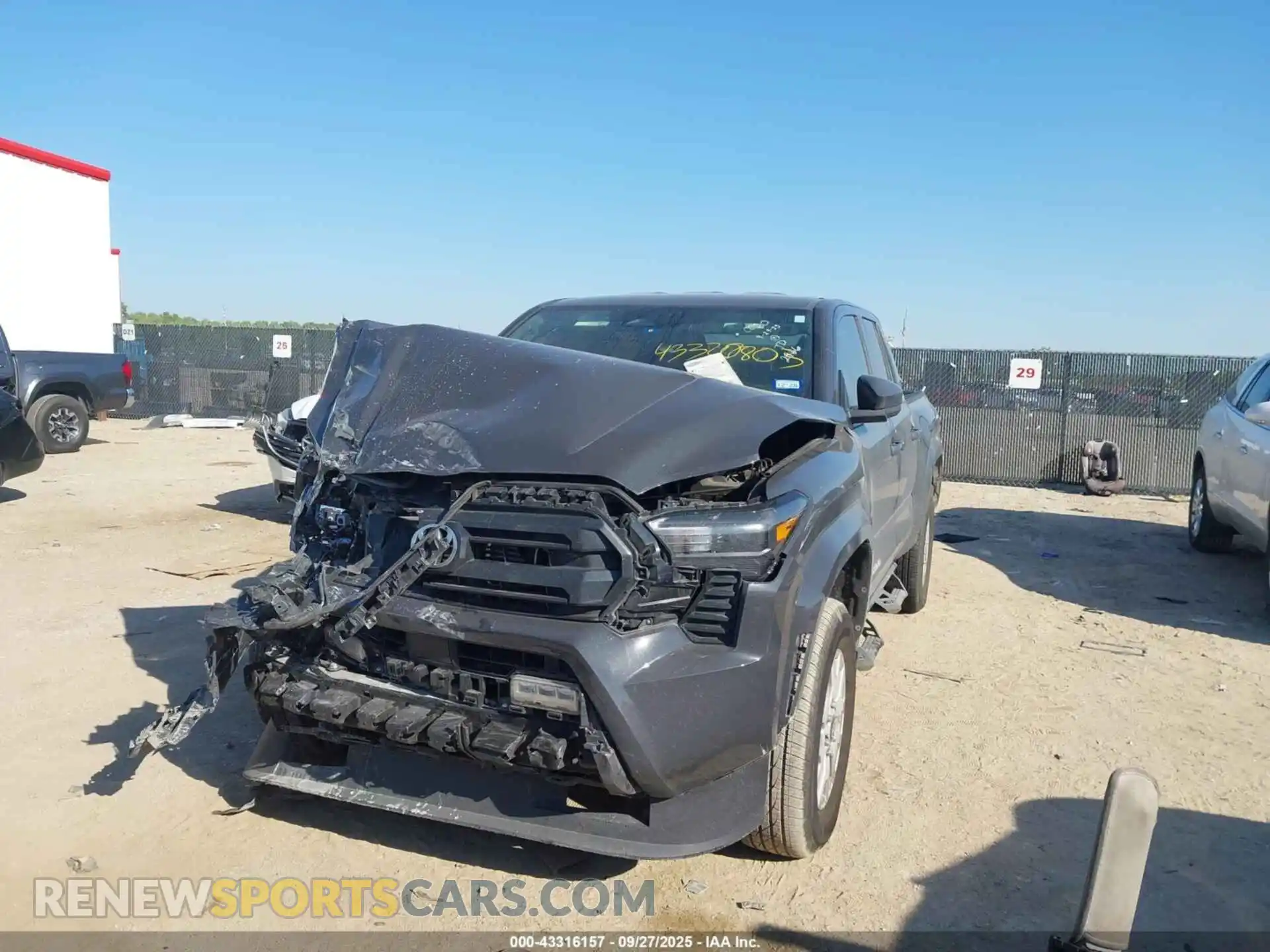 2 Photograph of a damaged car 3TMKB5FN8RM022986 TOYOTA TACOMA 2024