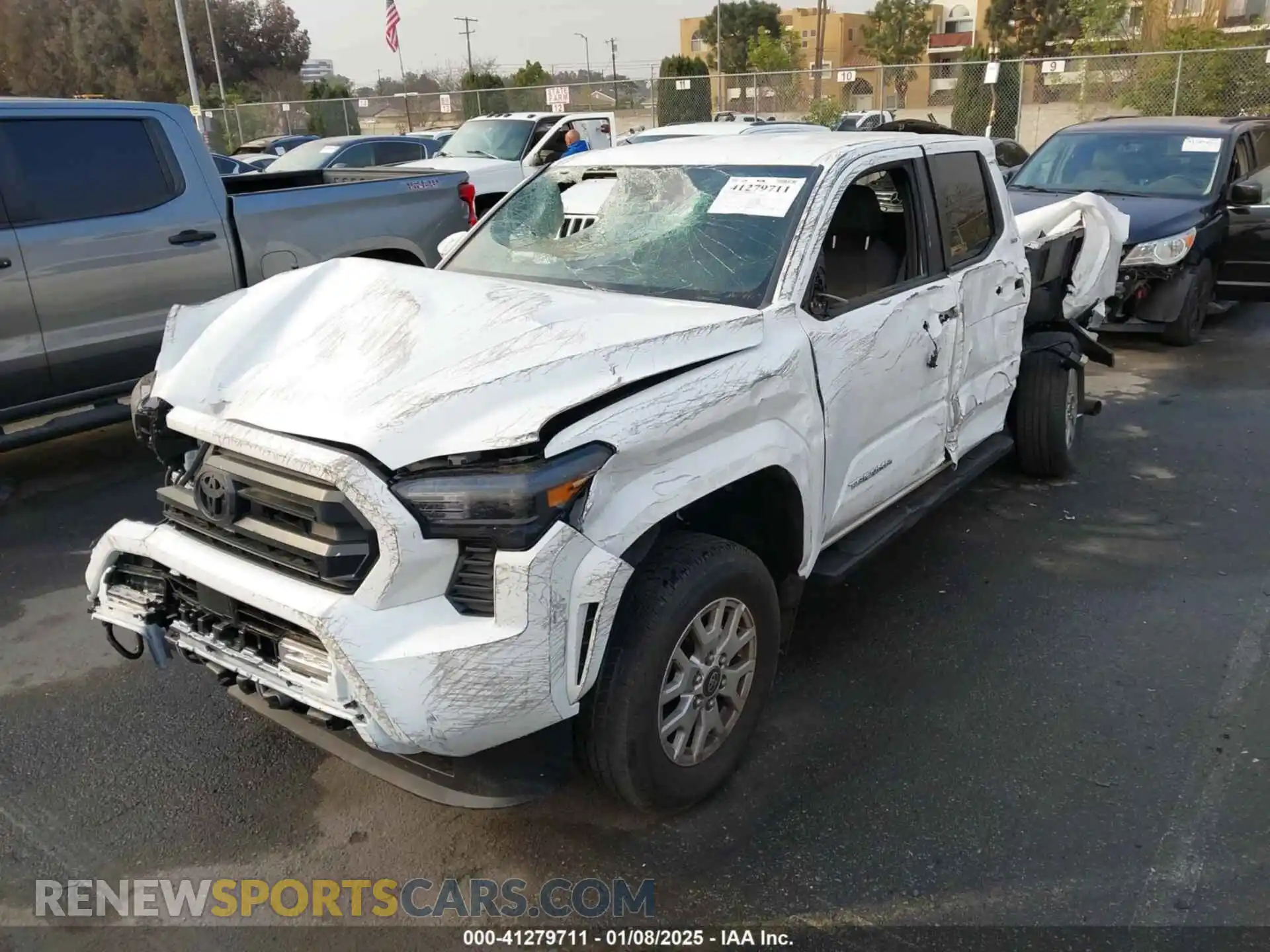 2 Photograph of a damaged car 3TMKB5FN9RM021815 TOYOTA TACOMA 2024