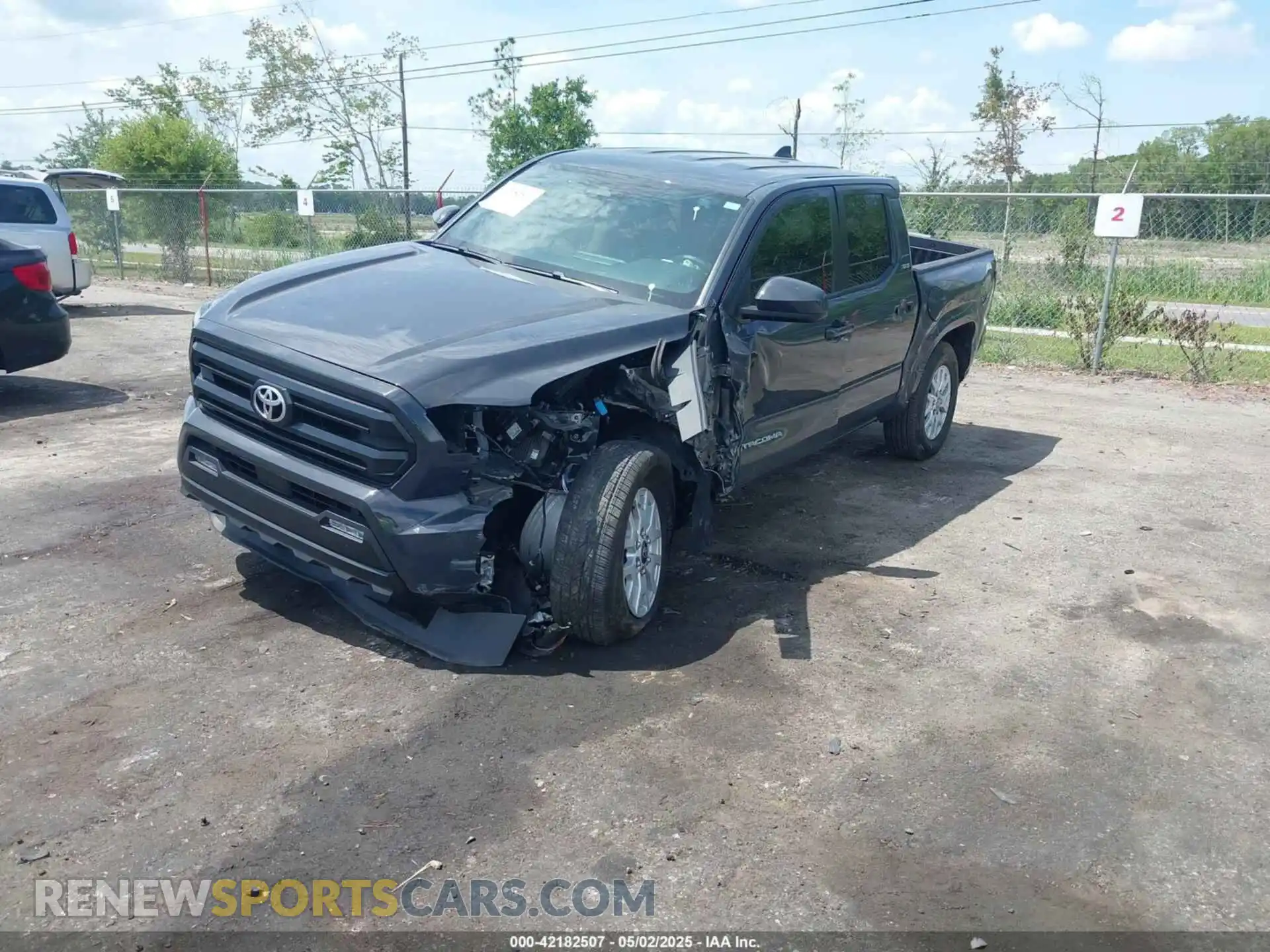 2 Photograph of a damaged car 3TYKB5FN0RT013249 TOYOTA TACOMA 2024