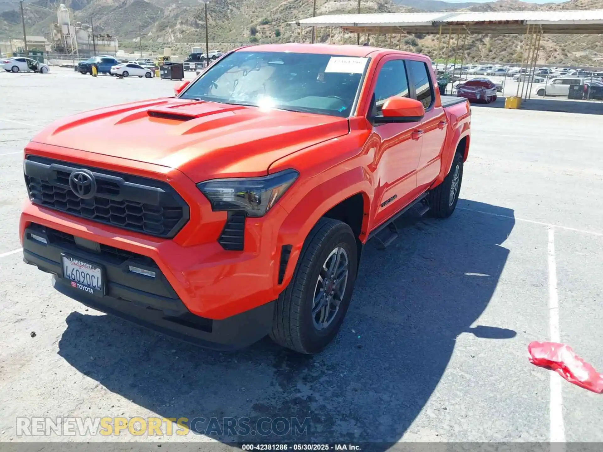2 Photograph of a damaged car 3TYKB5FN0RT014918 TOYOTA TACOMA 2024