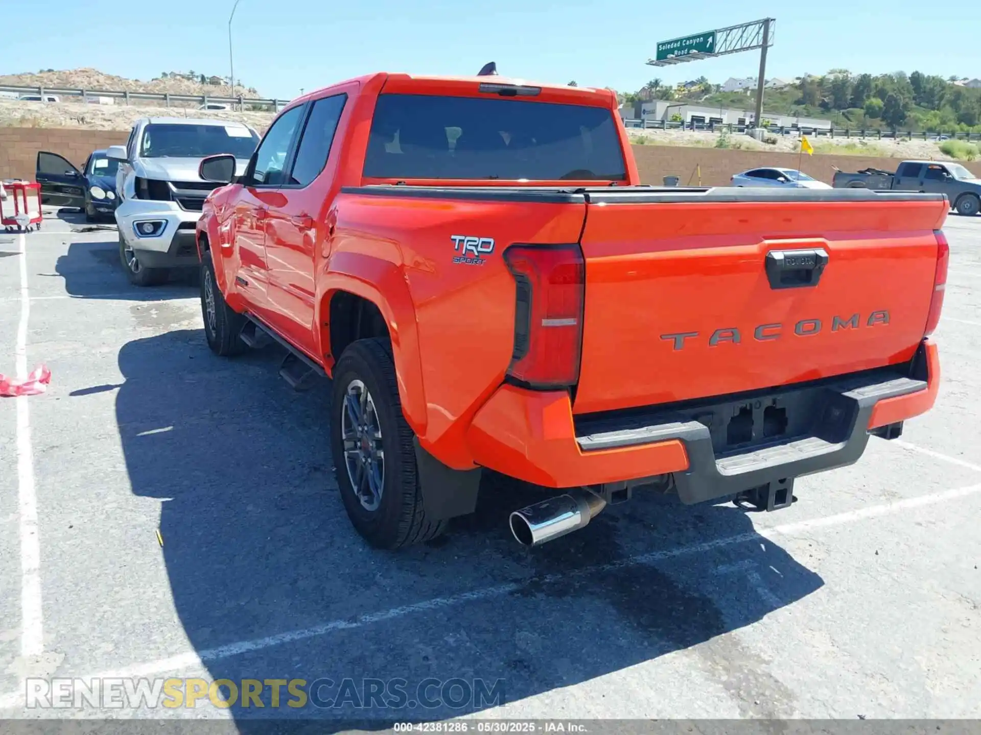 3 Photograph of a damaged car 3TYKB5FN0RT014918 TOYOTA TACOMA 2024