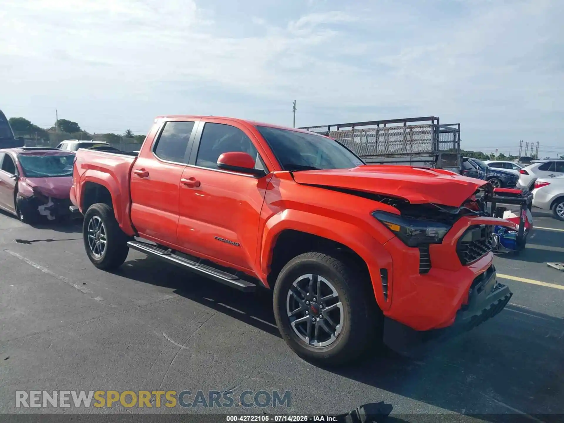 1 Photograph of a damaged car 3TYKB5FN1RT014572 TOYOTA TACOMA 2024