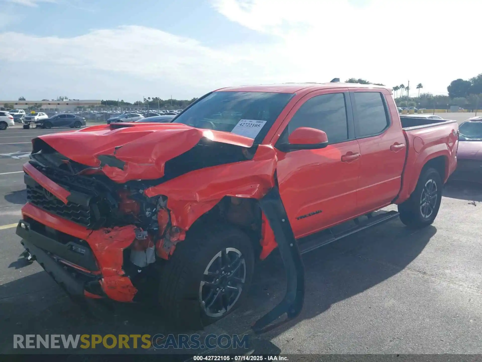 2 Photograph of a damaged car 3TYKB5FN1RT014572 TOYOTA TACOMA 2024
