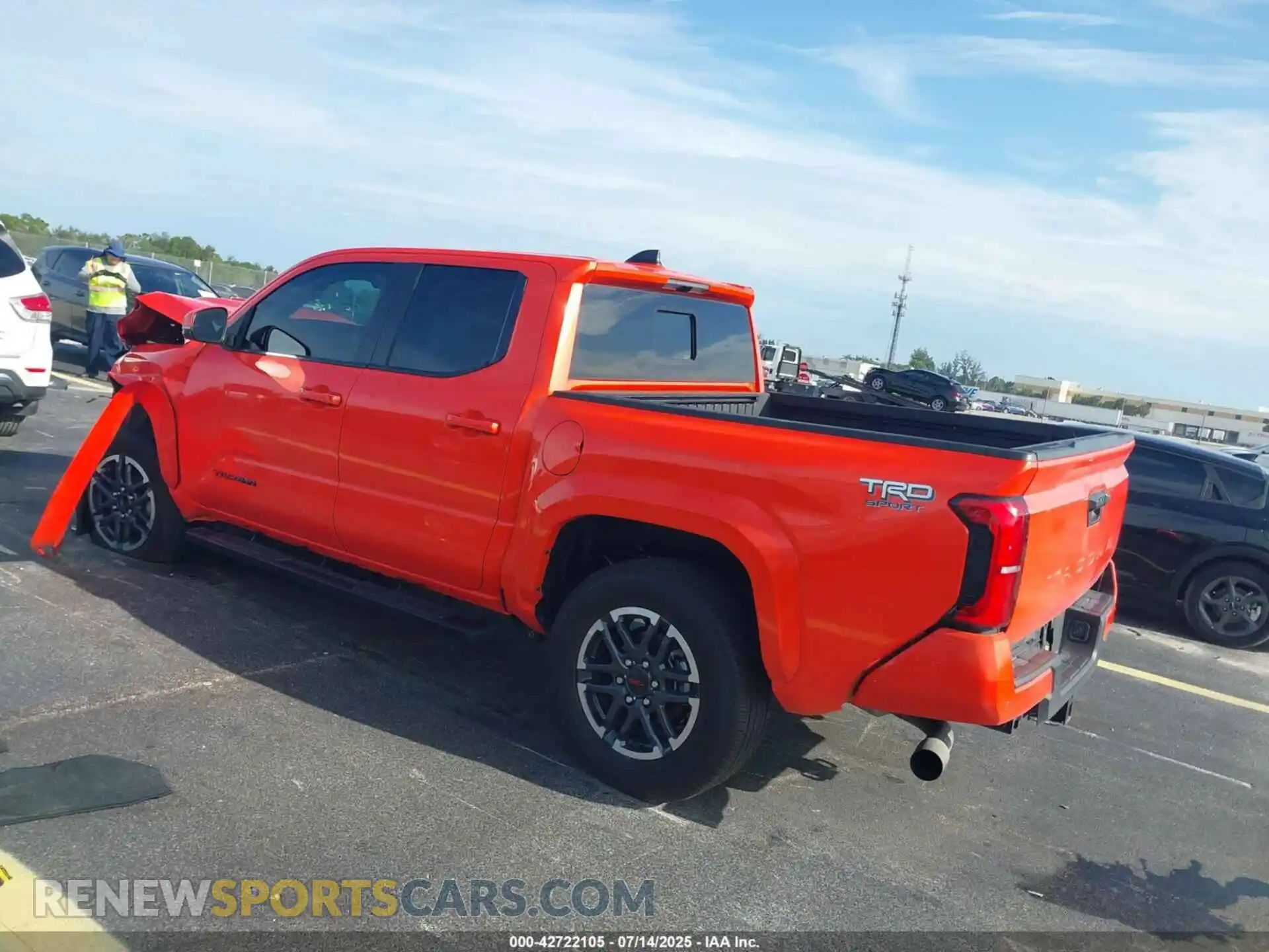3 Photograph of a damaged car 3TYKB5FN1RT014572 TOYOTA TACOMA 2024