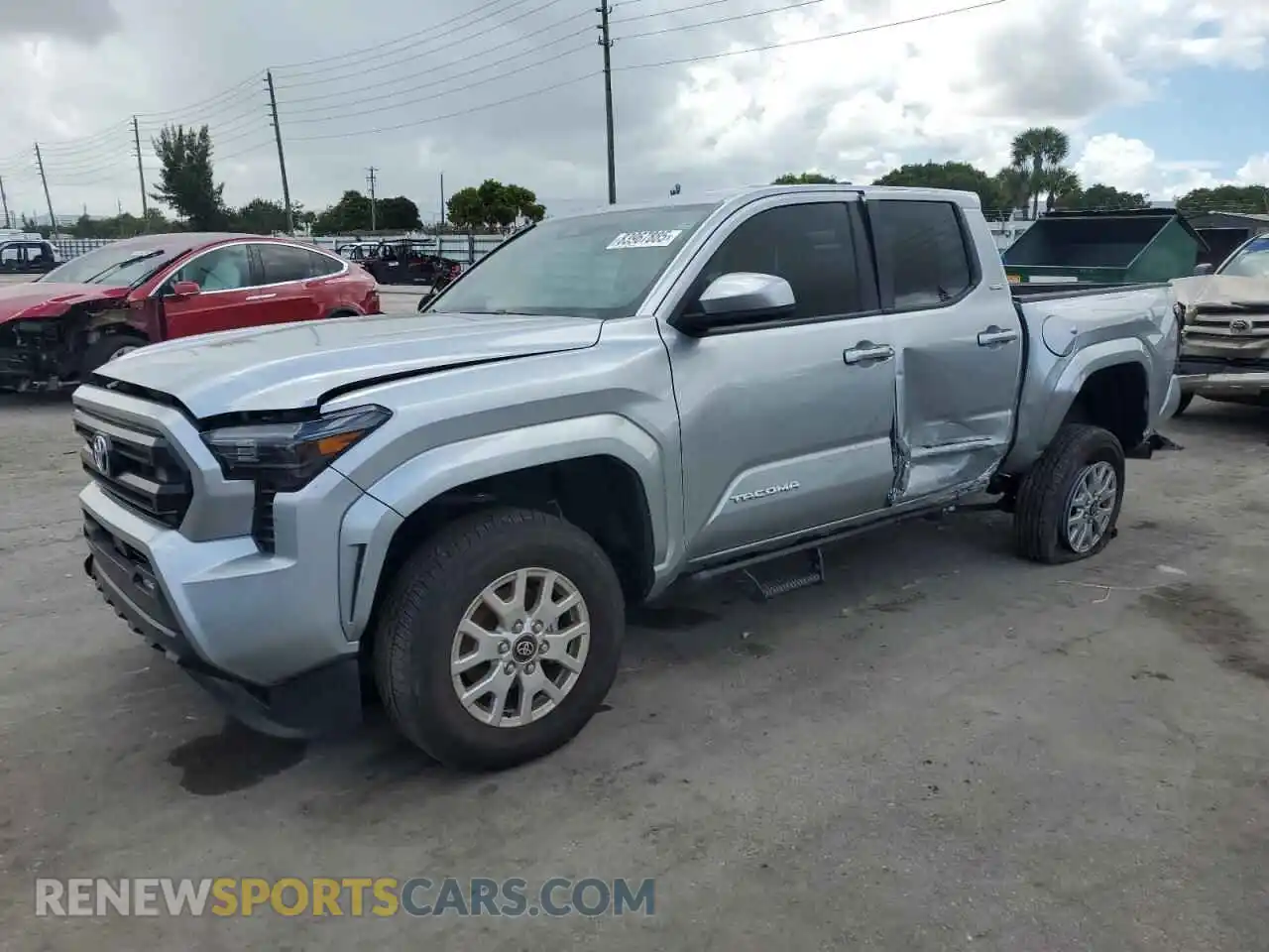 1 Photograph of a damaged car 3TYKB5FN4RT012895 TOYOTA TACOMA 2024