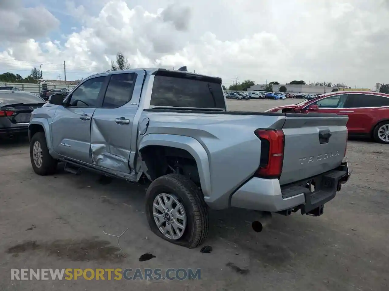 2 Photograph of a damaged car 3TYKB5FN4RT012895 TOYOTA TACOMA 2024