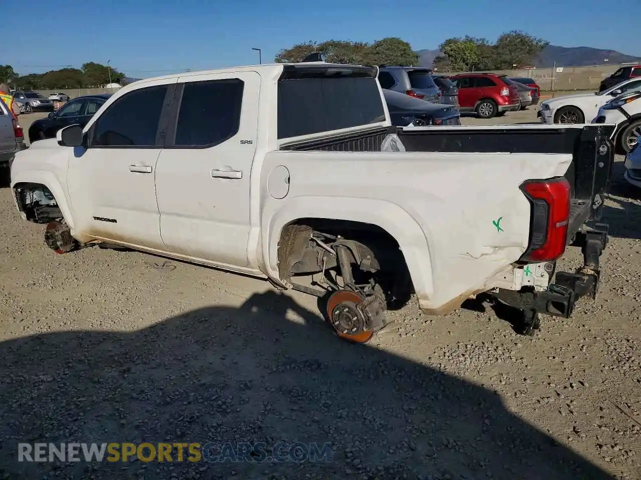 2 Photograph of a damaged car 3TYKB5FN5RT000108 TOYOTA TACOMA 2024