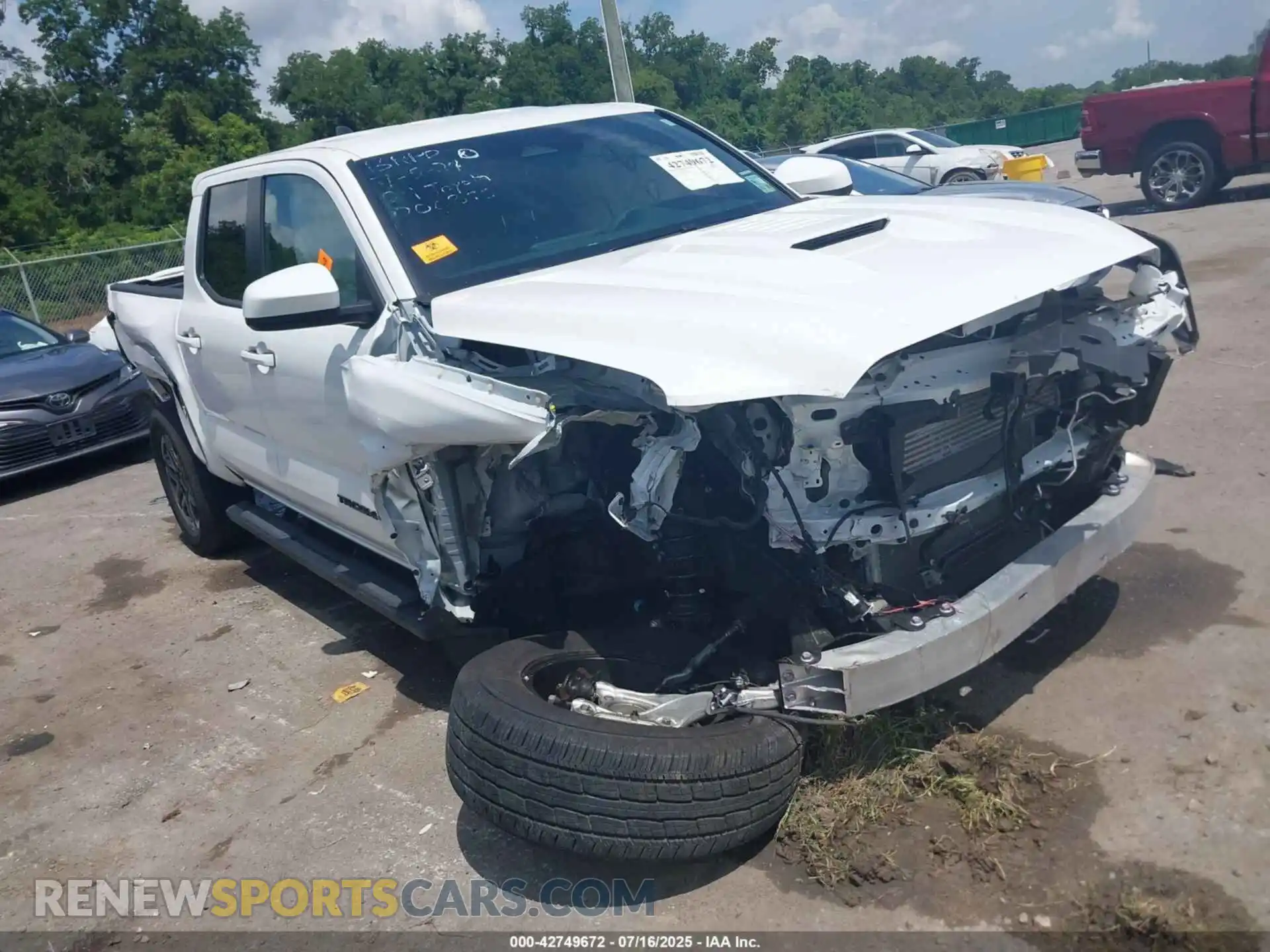 1 Photograph of a damaged car 3TYKB5FN6RT000375 TOYOTA TACOMA 2024