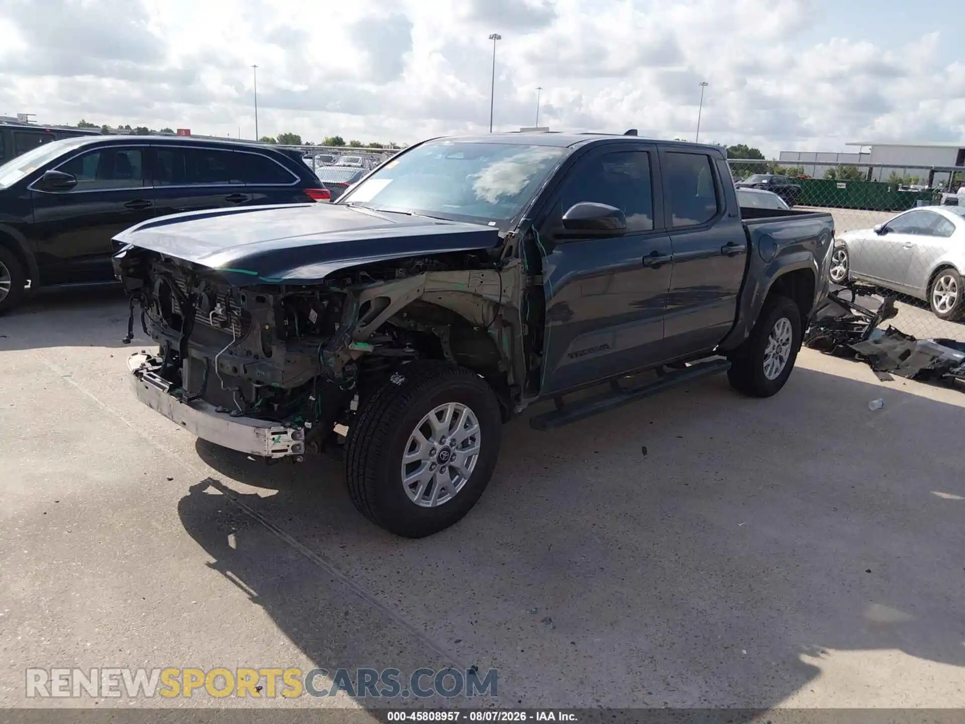 2 Photograph of a damaged car 3TYKB5FN6RT003146 TOYOTA TACOMA 2024