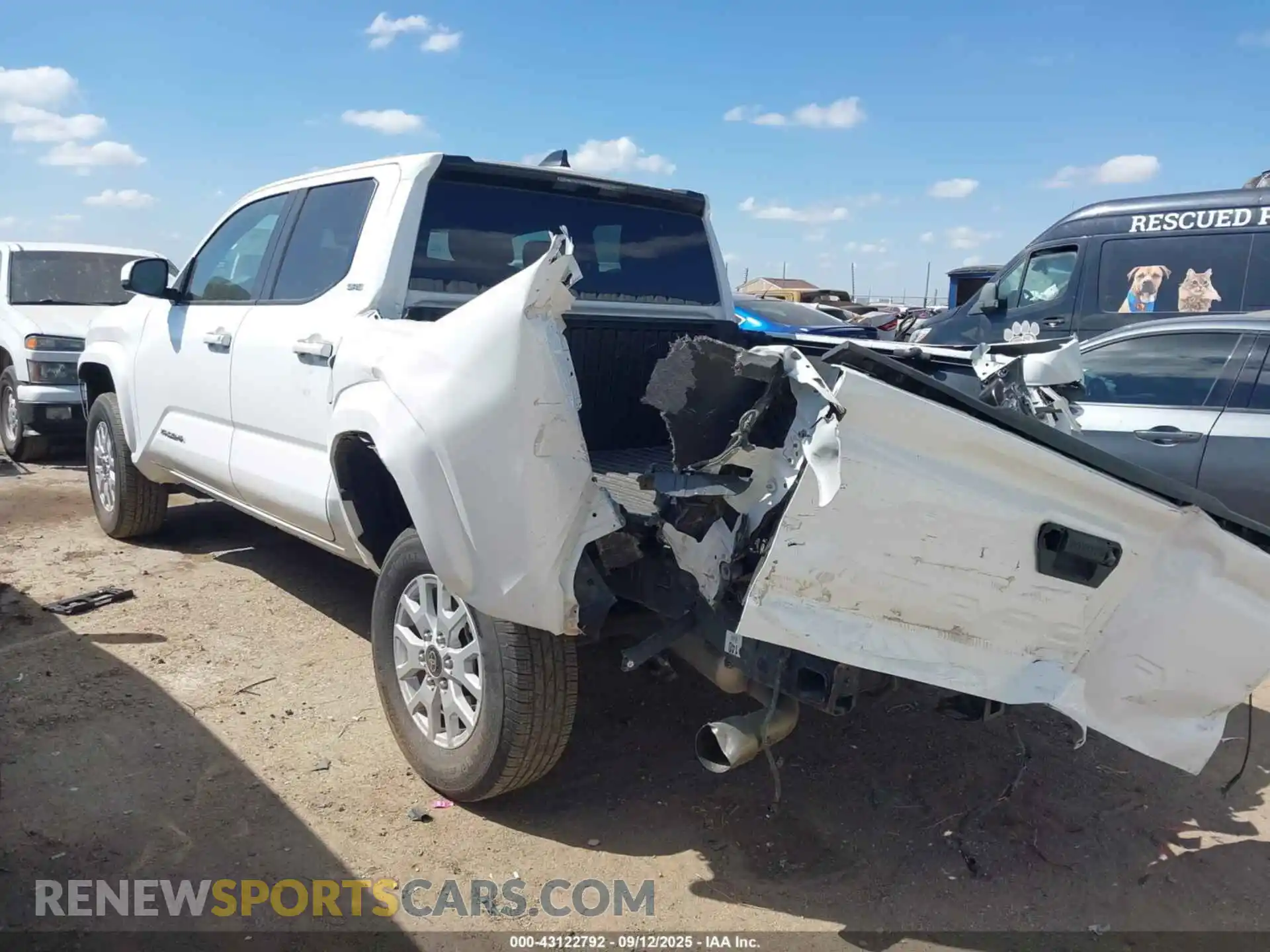 3 Photograph of a damaged car 3TYKB5FN6RT008427 TOYOTA TACOMA 2024