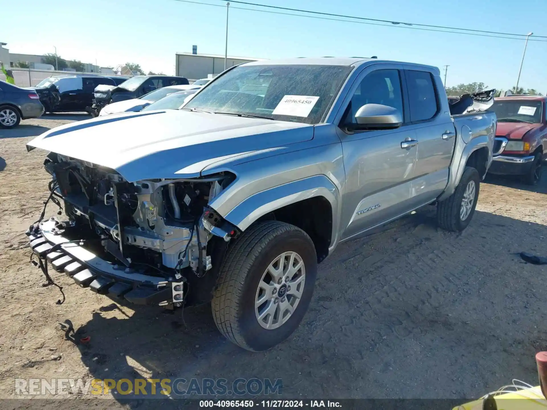 2 Photograph of a damaged car 3TYKB5FN7RT011434 TOYOTA TACOMA 2024