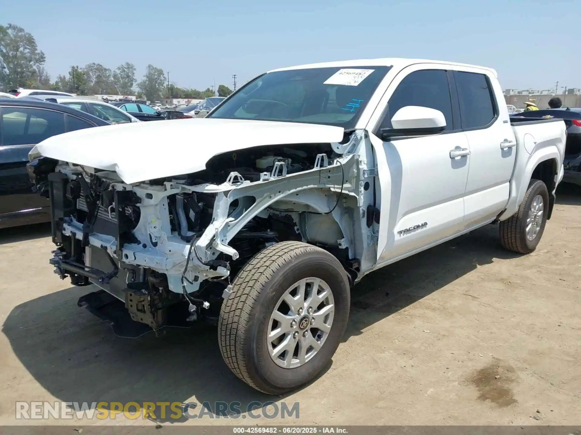 2 Photograph of a damaged car 3TMKB5FN4SM033280 TOYOTA TACOMA 2025