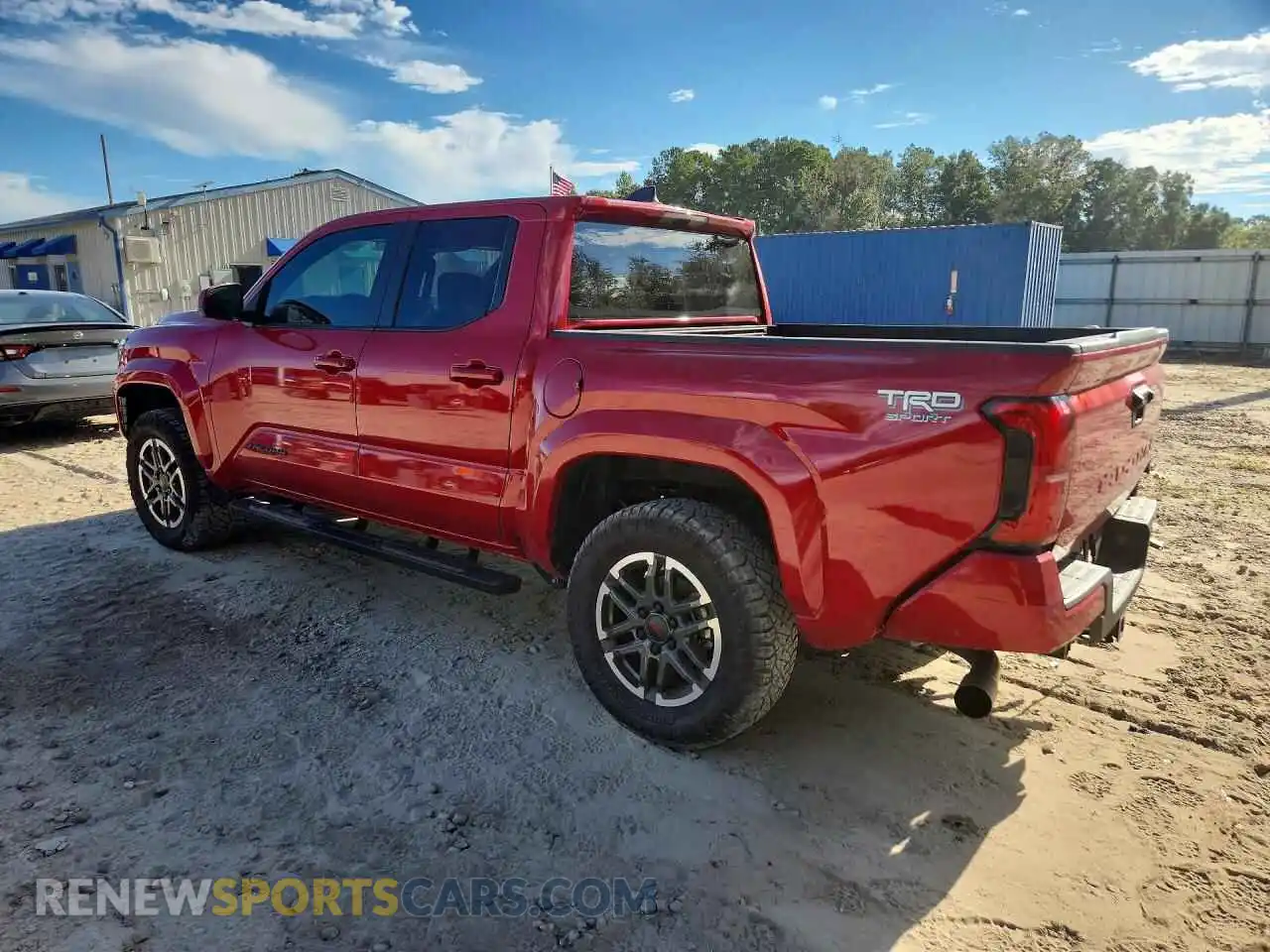 2 fotografías del automóvil dañado 3TYKB5FN0ST026671 TOYOTA TACOMA 2025