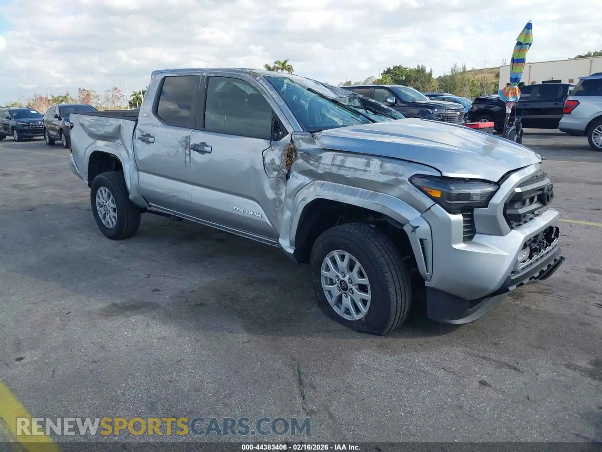 1 Photograph of a damaged car 3TYKB5FN6ST022687 TOYOTA TACOMA 2025