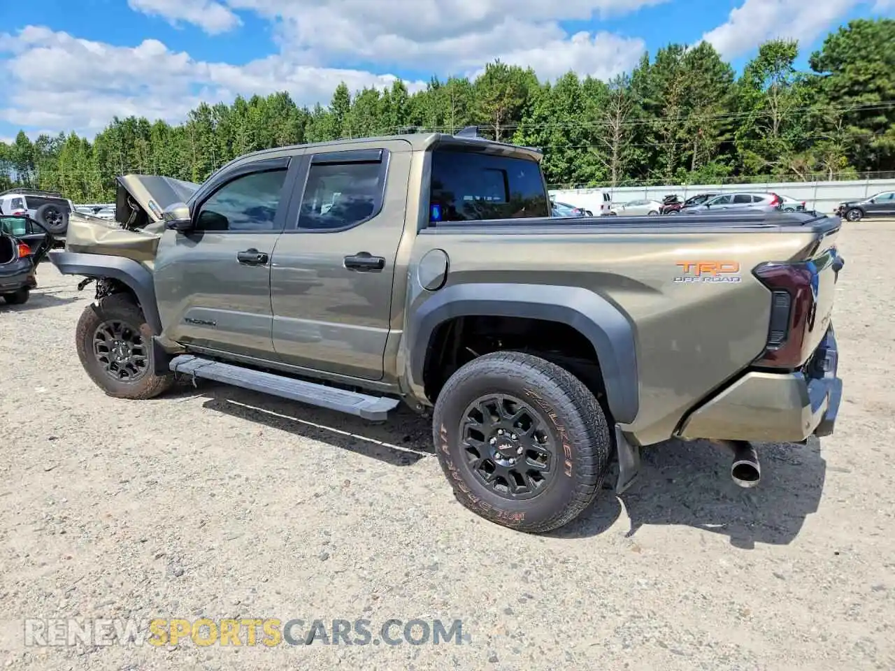 2 fotografías del automóvil dañado 3TYLC5LN5ST037848 TOYOTA TACOMA 2025