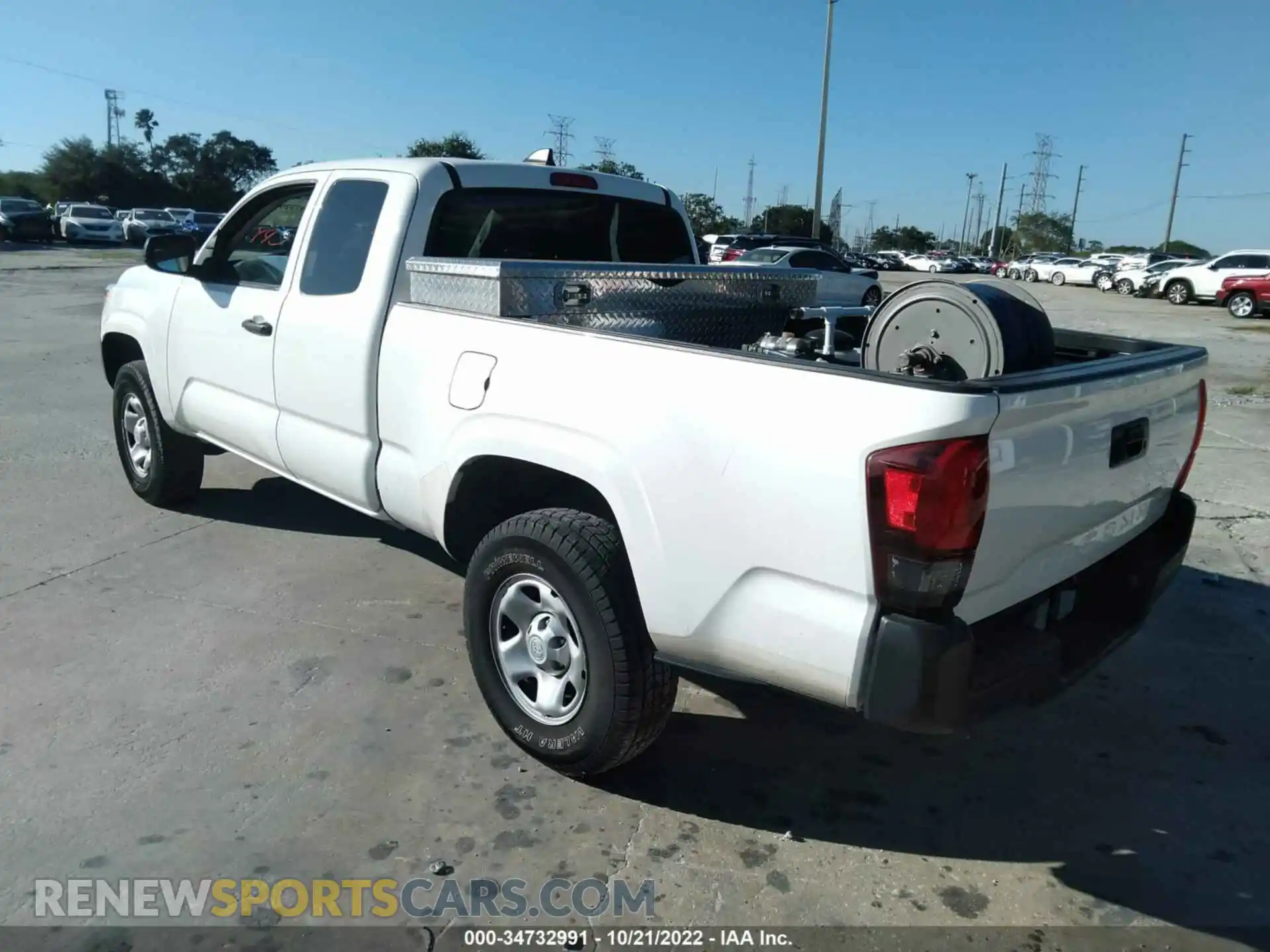 3 fotografías del automóvil dañado 3TYRX5GN4LT001529 TOYOTA TACOMA 2WD 2020