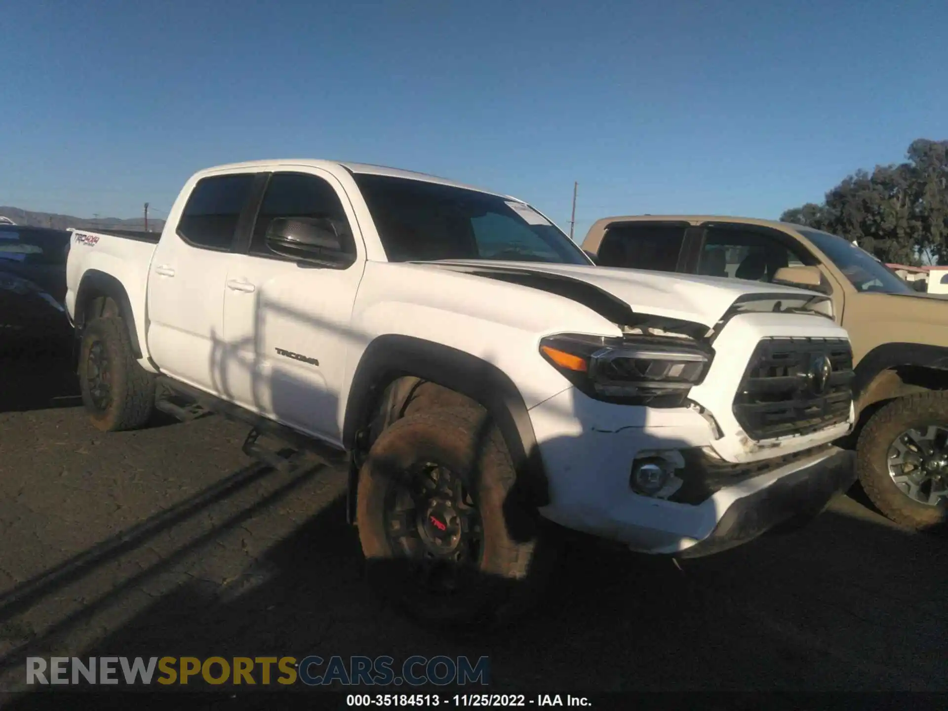 1 Фотография поврежденного автомобиля 3TMCZ5AN0MM416272 TOYOTA TACOMA 4WD 2021