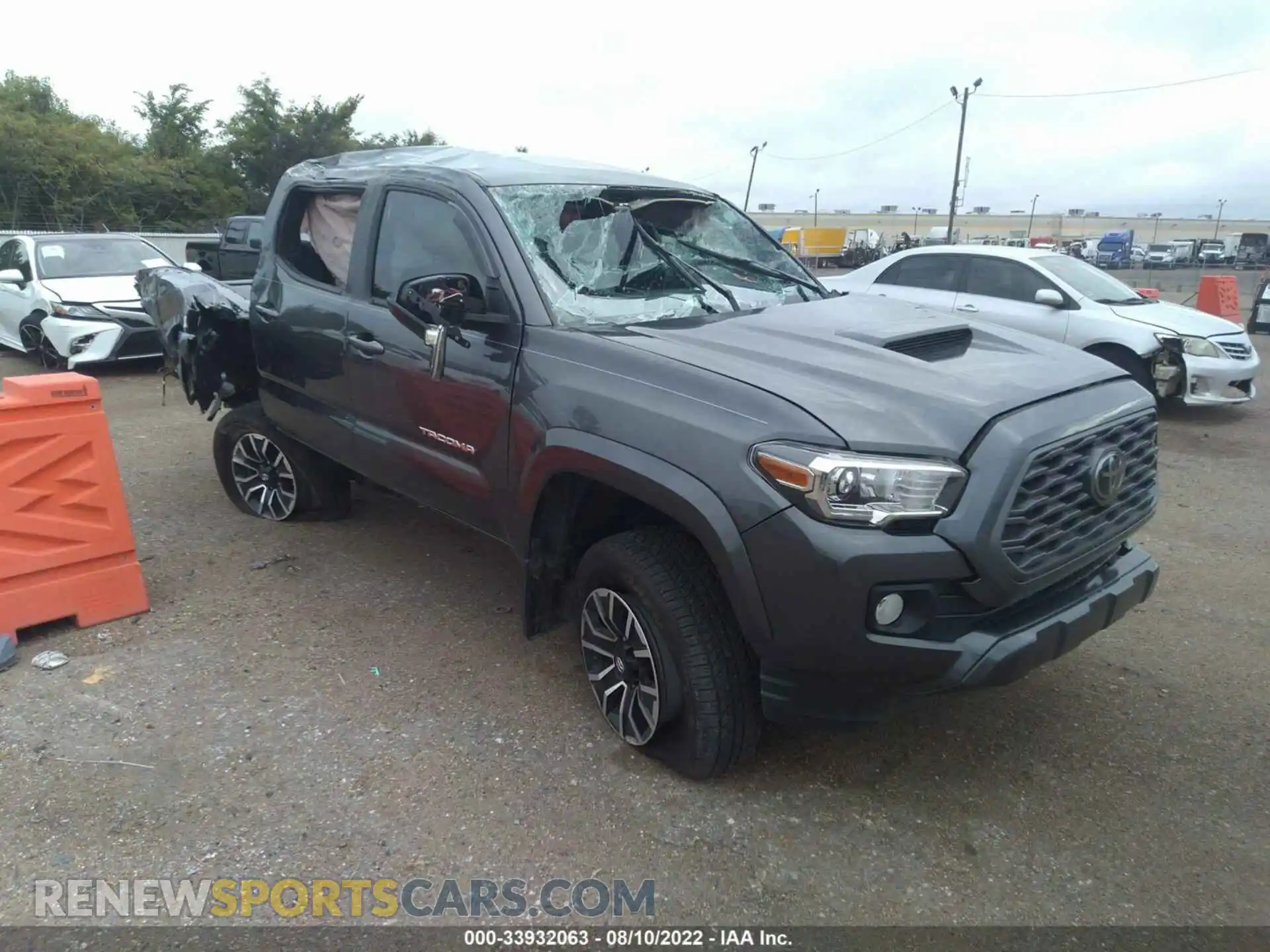 1 fotografías del automóvil dañado 3TMCZ5AN1MM397165 TOYOTA TACOMA 4WD 2021