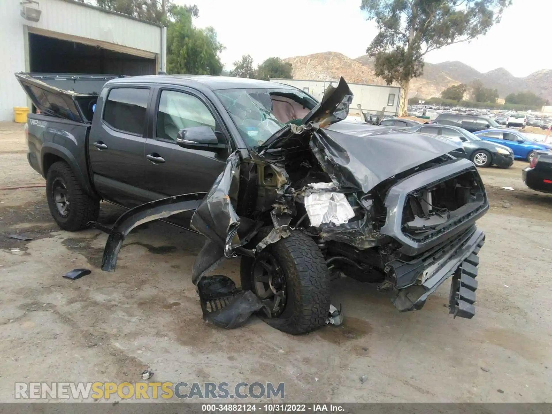 1 Фотография поврежденного автомобиля 3TMCZ5AN1MM409833 TOYOTA TACOMA 4WD 2021
