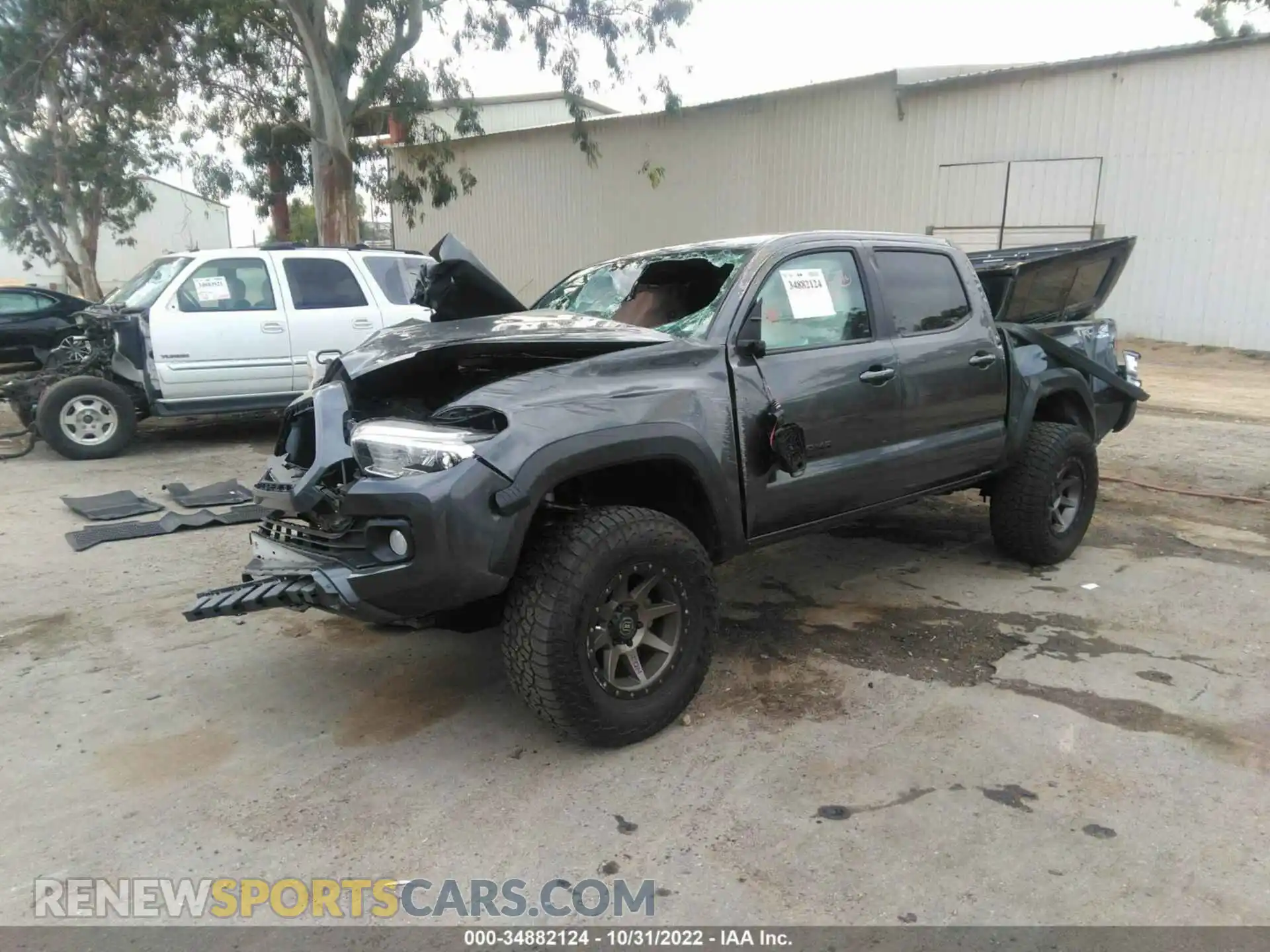 2 Фотография поврежденного автомобиля 3TMCZ5AN1MM409833 TOYOTA TACOMA 4WD 2021