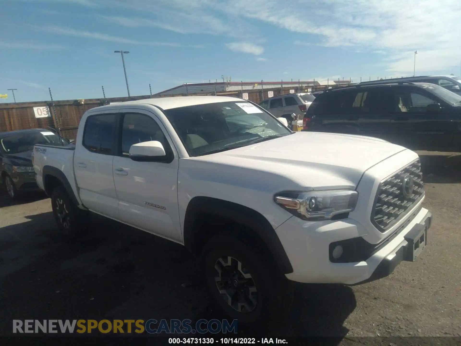 1 fotografías del automóvil dañado 3TMCZ5AN2MM427158 TOYOTA TACOMA 4WD 2021